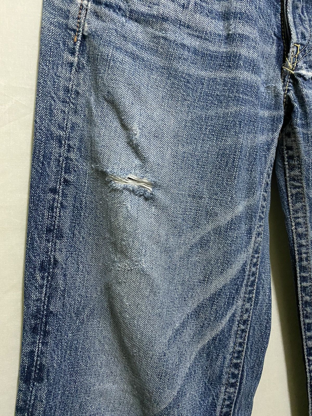 Full Count & Co. Fullcount Jeans Wide Leg Flared Boot Cut Size 30" / US 8 / IT 44 - 3 Thumbnail