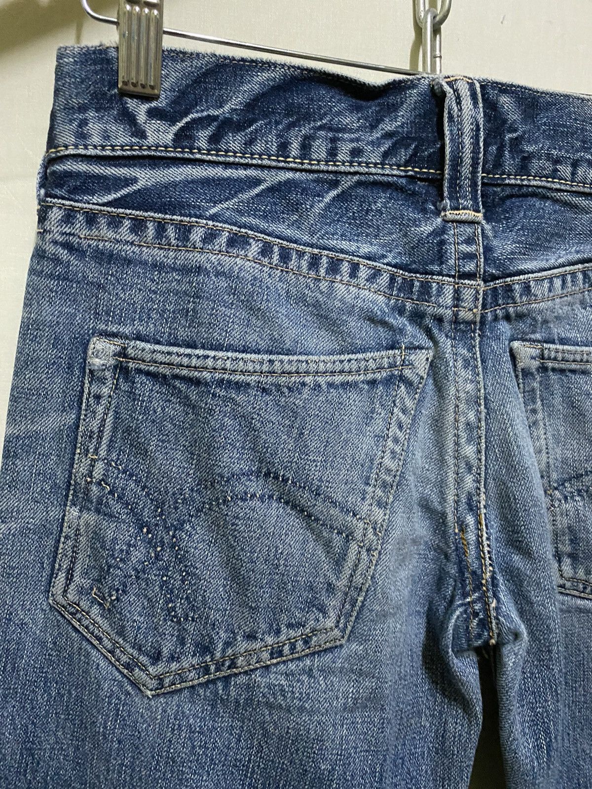 Full Count & Co. Fullcount Jeans Wide Leg Flared Boot Cut Size 30" / US 8 / IT 44 - 8 Thumbnail