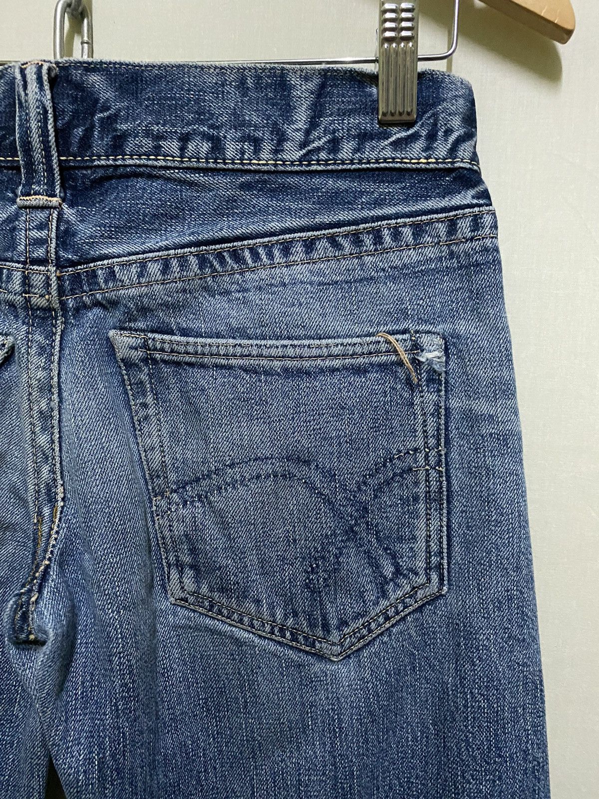 Full Count & Co. Fullcount Jeans Wide Leg Flared Boot Cut Size 30" / US 8 / IT 44 - 9 Thumbnail