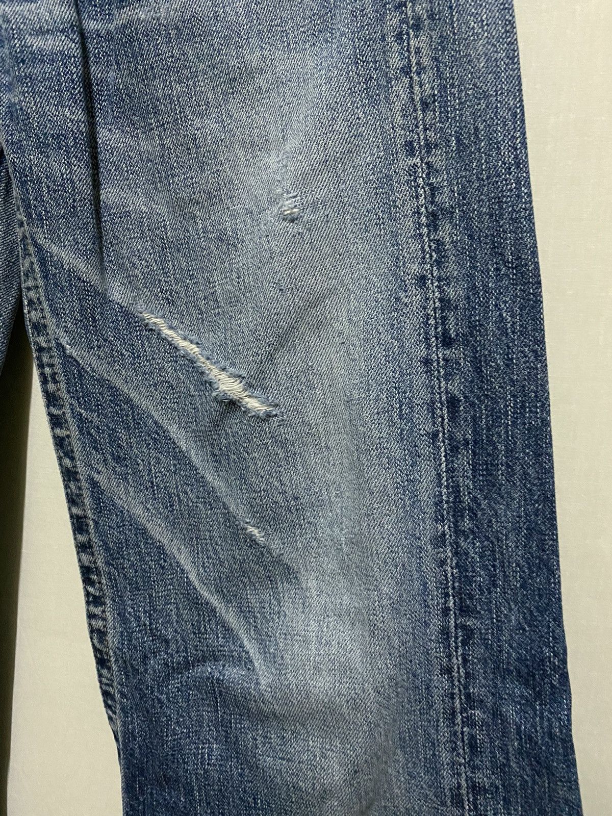 Full Count & Co. Fullcount Jeans Wide Leg Flared Boot Cut Size 30" / US 8 / IT 44 - 4 Thumbnail