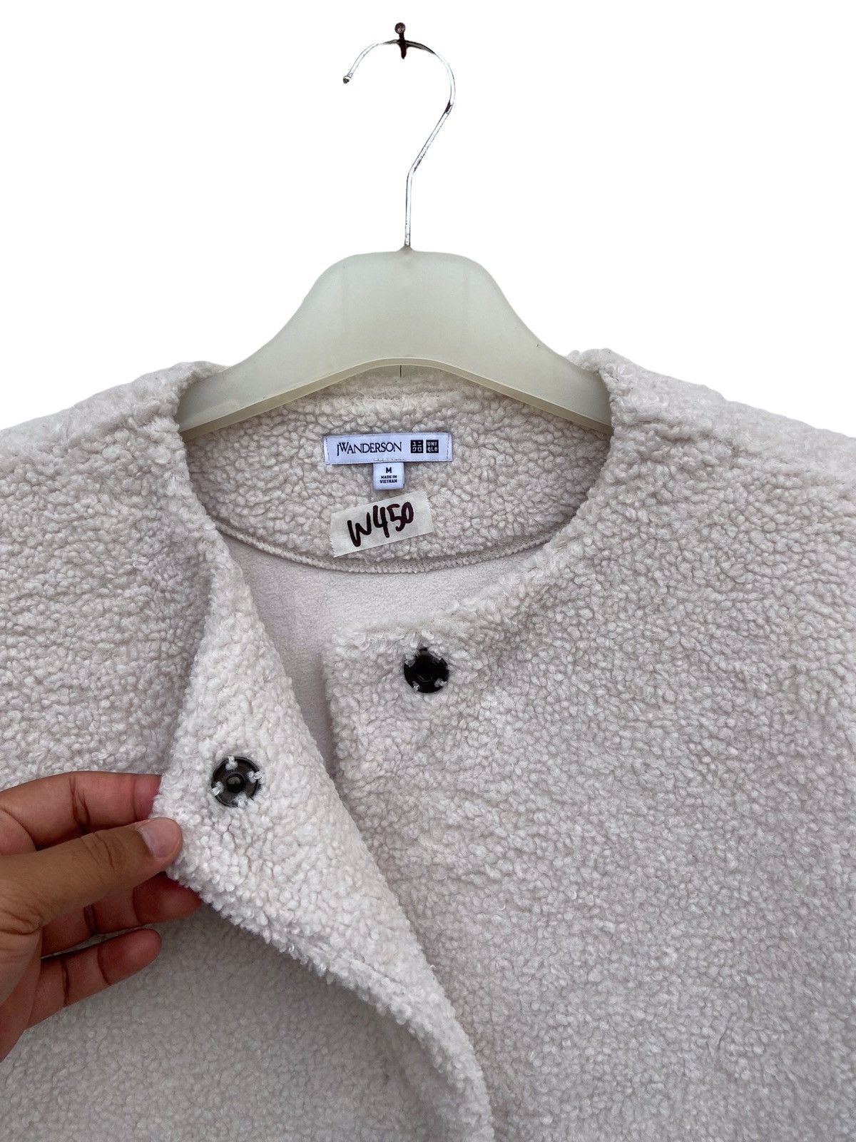 JW Anderson × Uniqlo JW ANDERSON DEEP PILE TEDDY FLEECE COAT Size US M / EU 48-50 / 2 - 4 Thumbnail