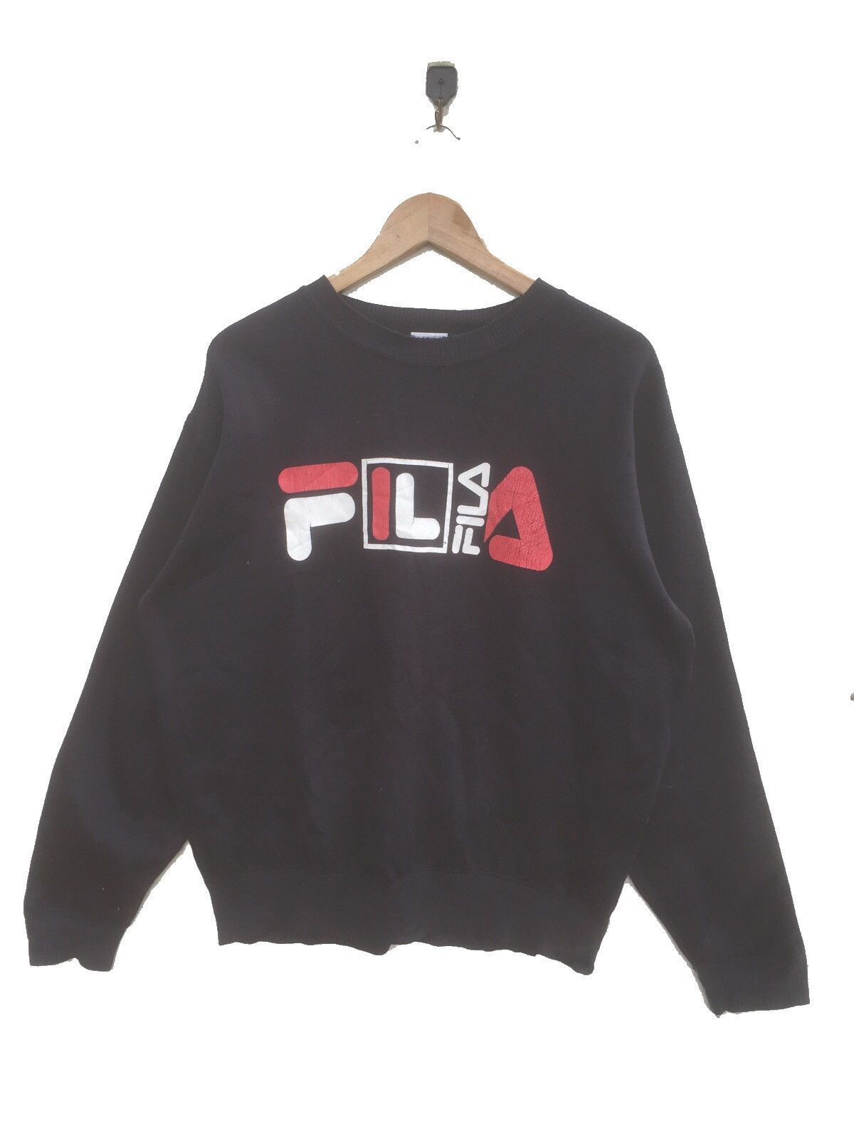Fila × Vintage RARE VINTAGE FILA PULLOVER SWEATSHIRT Size US L / EU 52-54 / 3 - 1 Thumbnail