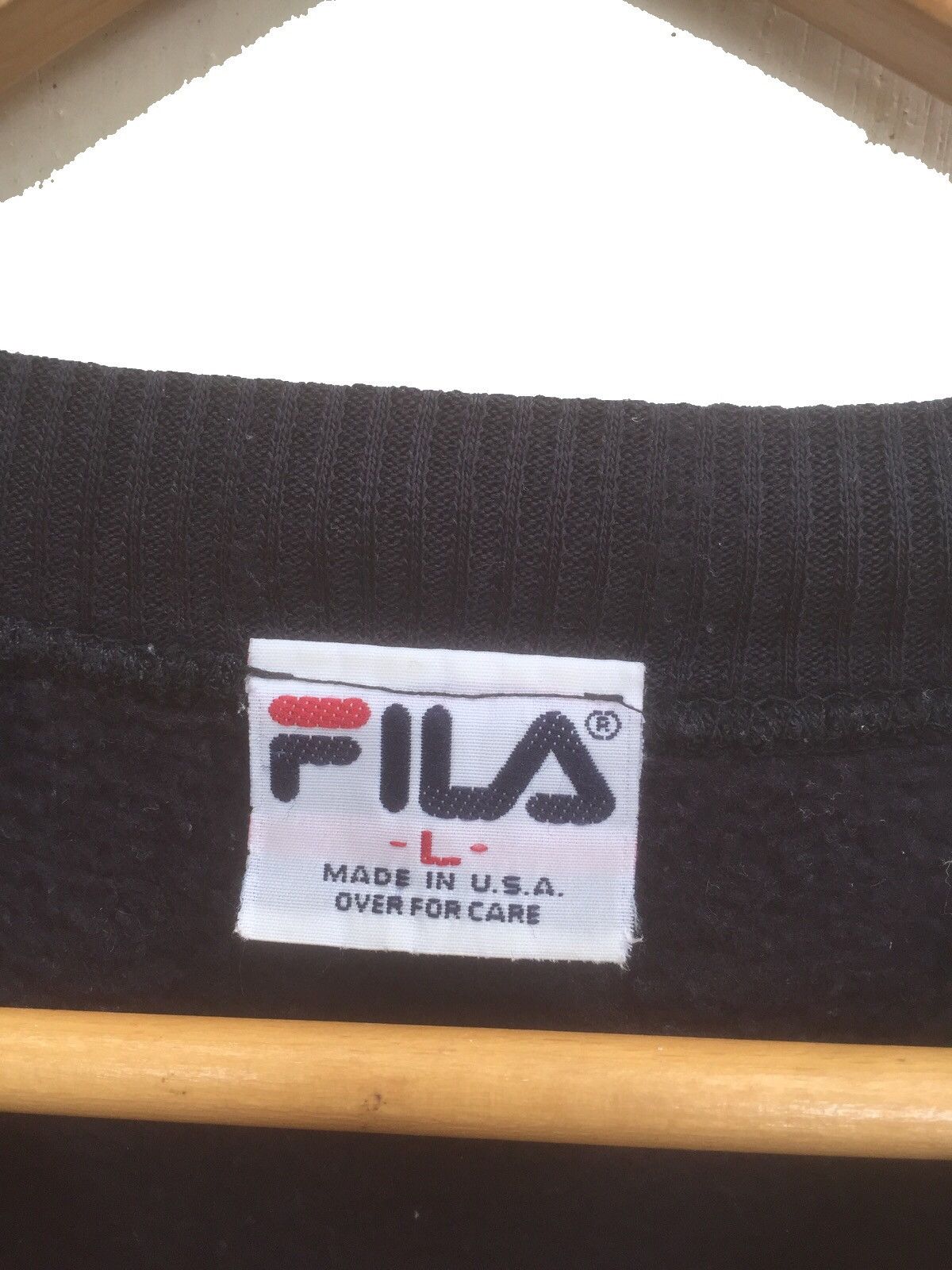 Fila × Vintage RARE VINTAGE FILA PULLOVER SWEATSHIRT Size US L / EU 52-54 / 3 - 3 Thumbnail