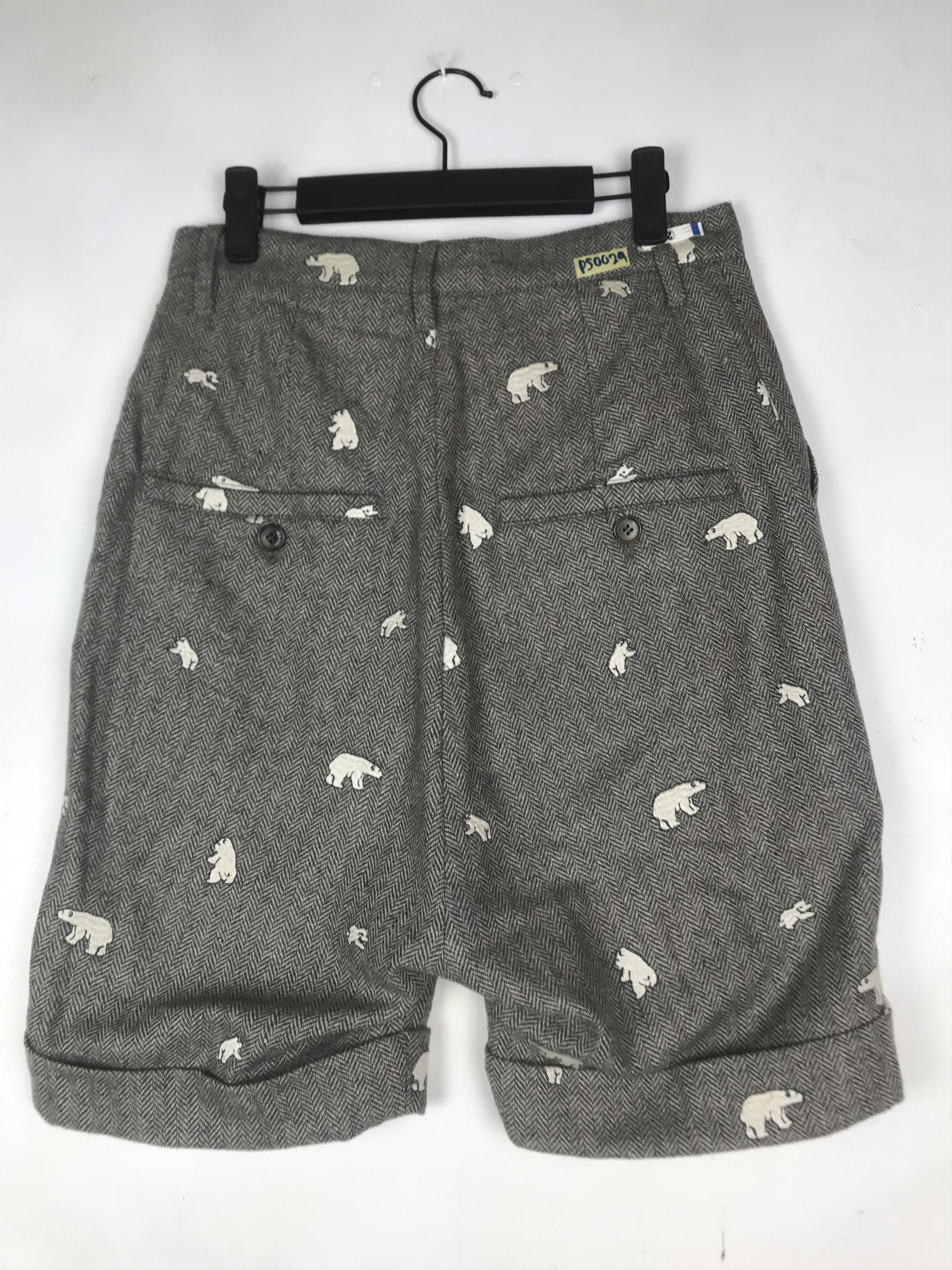 Issey Miyake NE-NET ISSEY MIYAKE BEAR DESIGN SHORT PANT Size US 31 - 5 Thumbnail