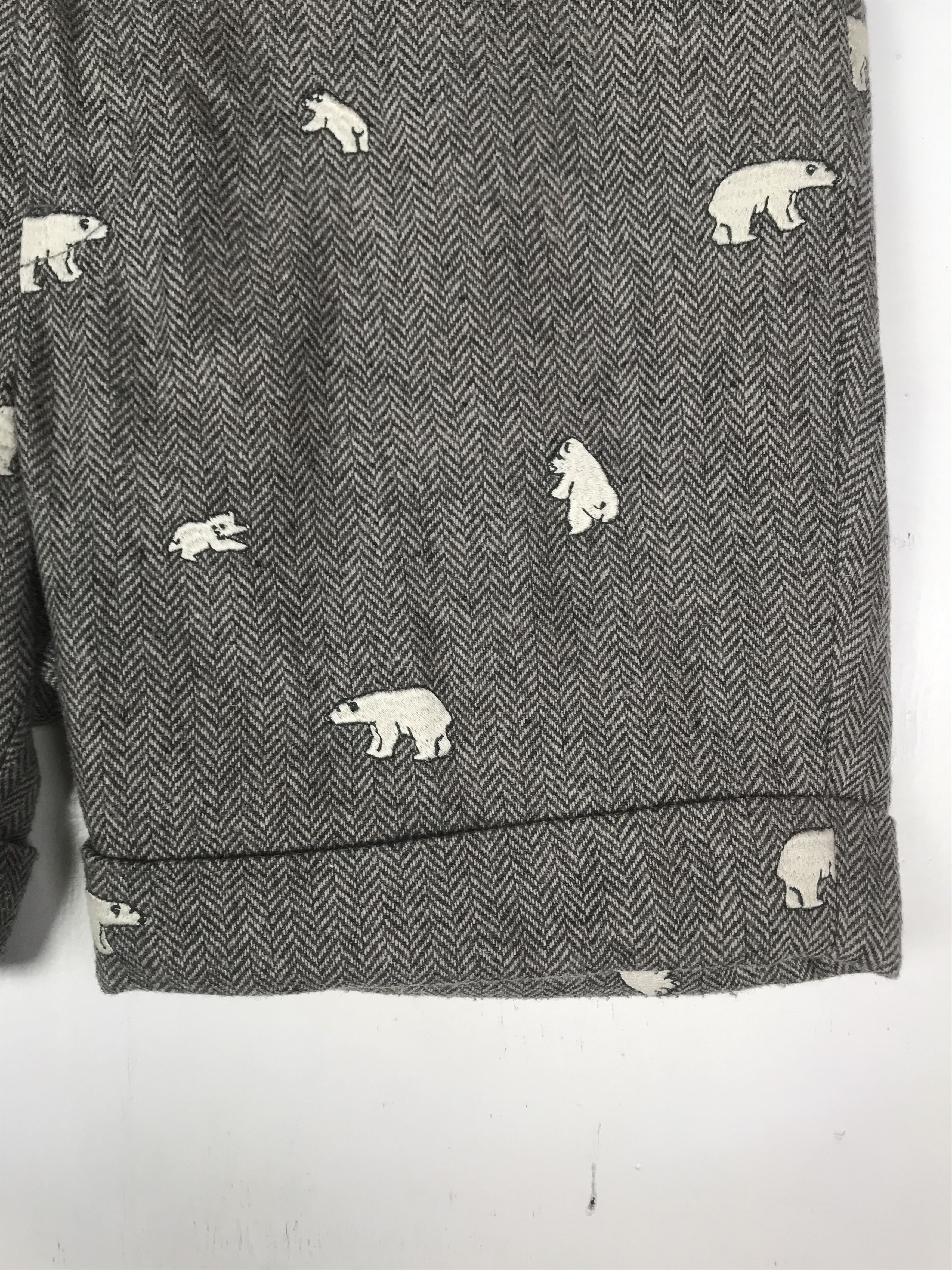 Issey Miyake NE-NET ISSEY MIYAKE BEAR DESIGN SHORT PANT Size US 31 - 3 Thumbnail