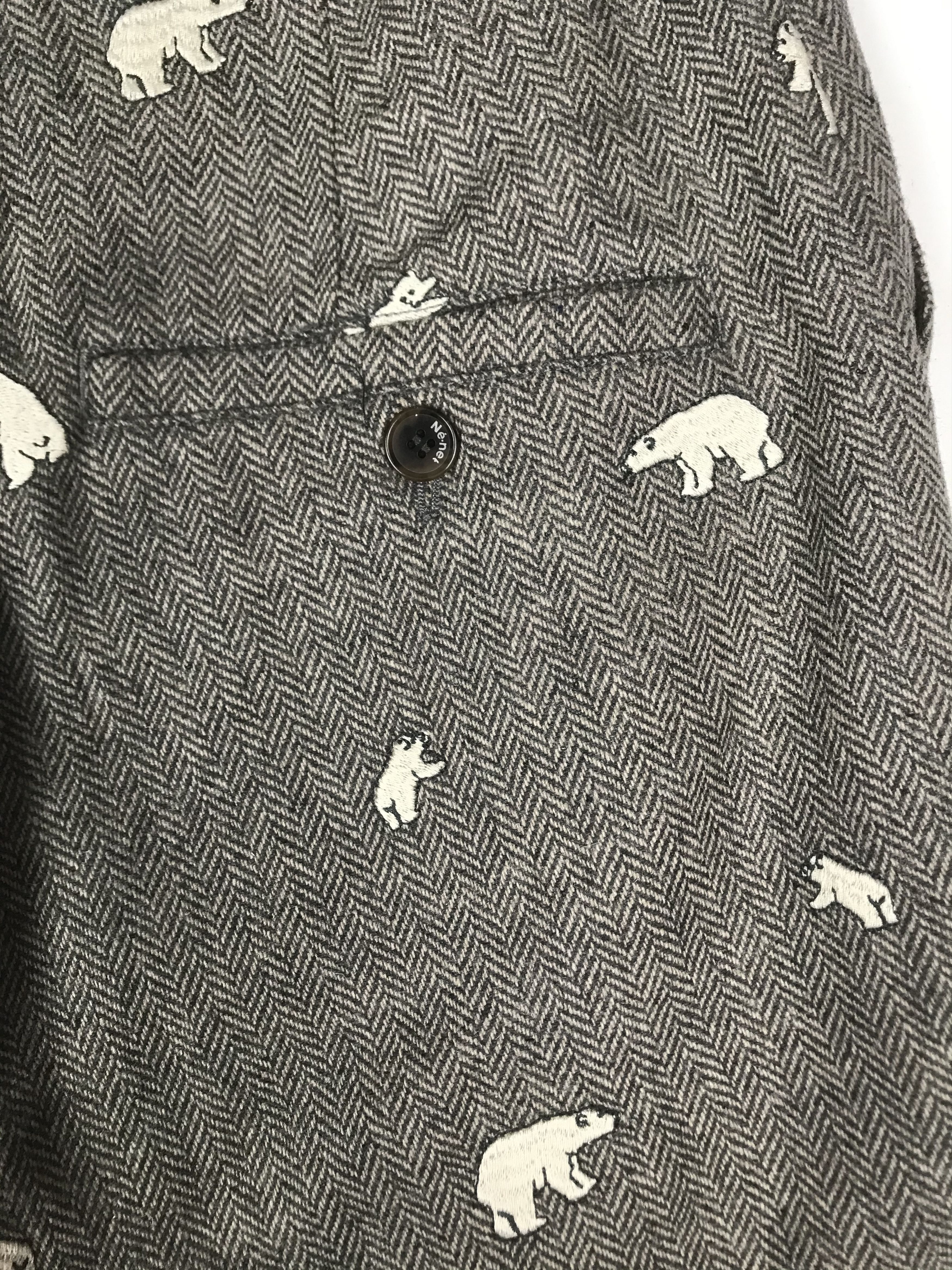 Issey Miyake NE-NET ISSEY MIYAKE BEAR DESIGN SHORT PANT Size US 31 - 6 Thumbnail