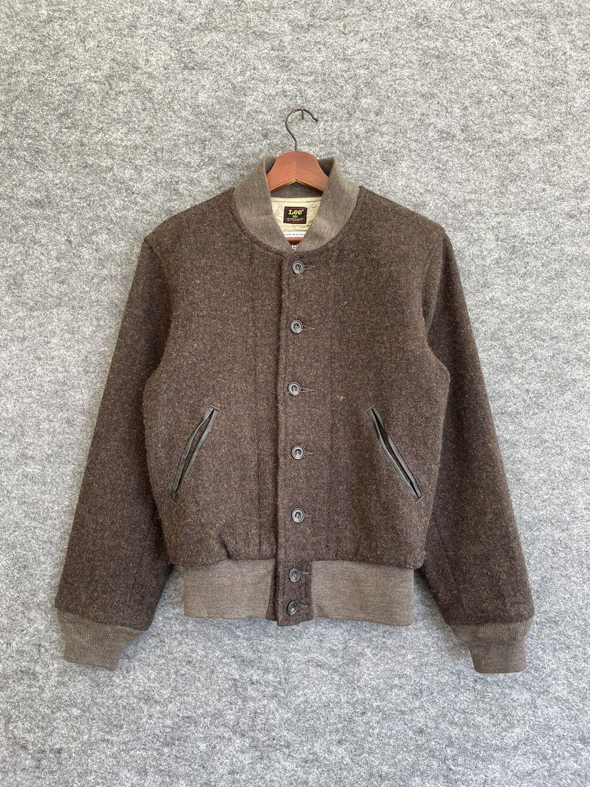 Harris Tweed × Lee LEE x HARIS TWEED WOOL BOMBER JACKET Size US S / EU 44-46 / 1 - 1 Thumbnail
