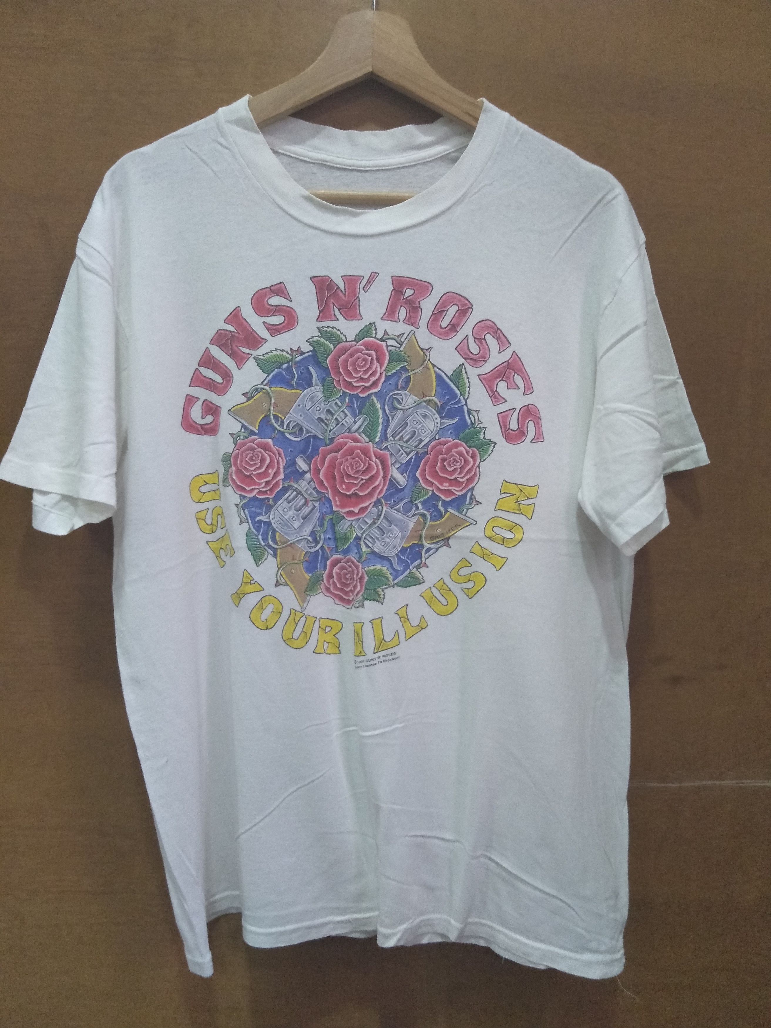 Band Tees × Vintage Gun N Roses vd3 Size US L / EU 52-54 / 3 - 1 Thumbnail