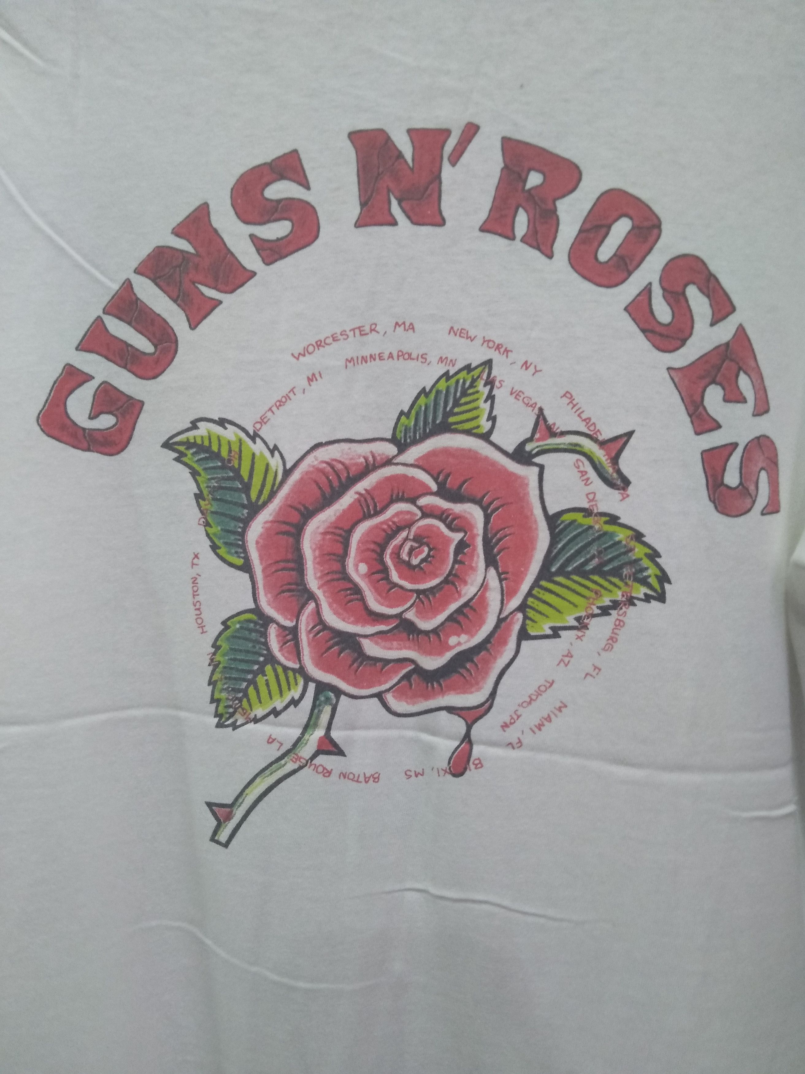 Band Tees × Vintage Gun N Roses vd3 Size US L / EU 52-54 / 3 - 4 Thumbnail
