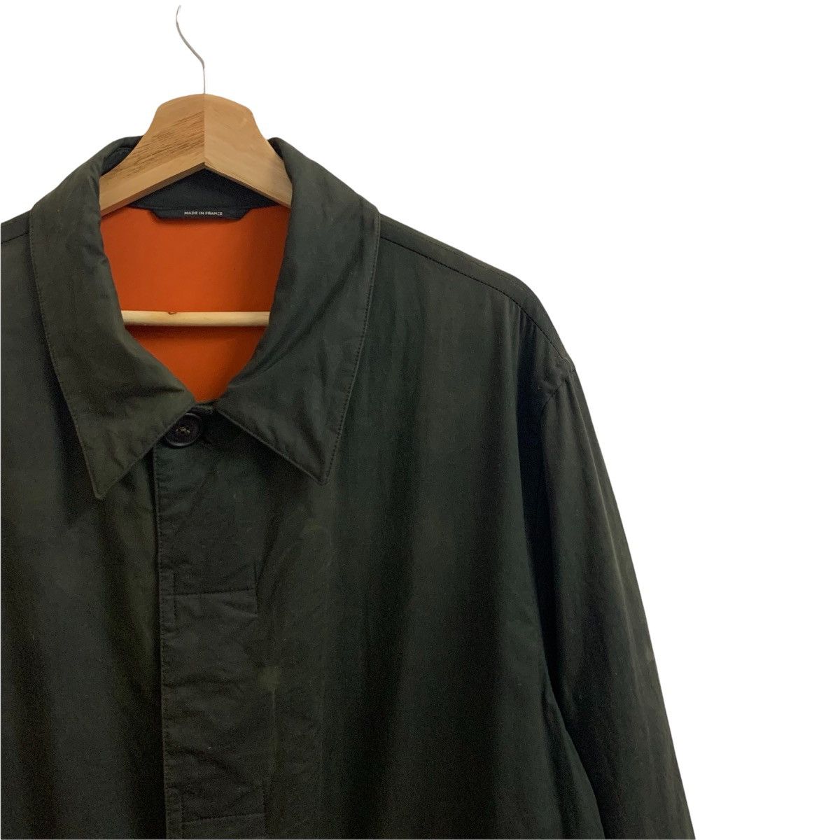 Hermes 🇫🇷Vintage HERMES Waxed Overcoat Size US L / EU 52-54 / 3 - 4 Thumbnail