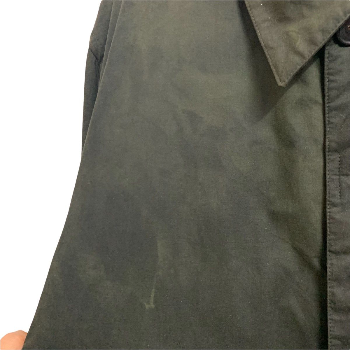 Hermes 🇫🇷Vintage HERMES Waxed Overcoat Size US L / EU 52-54 / 3 - 15 Thumbnail