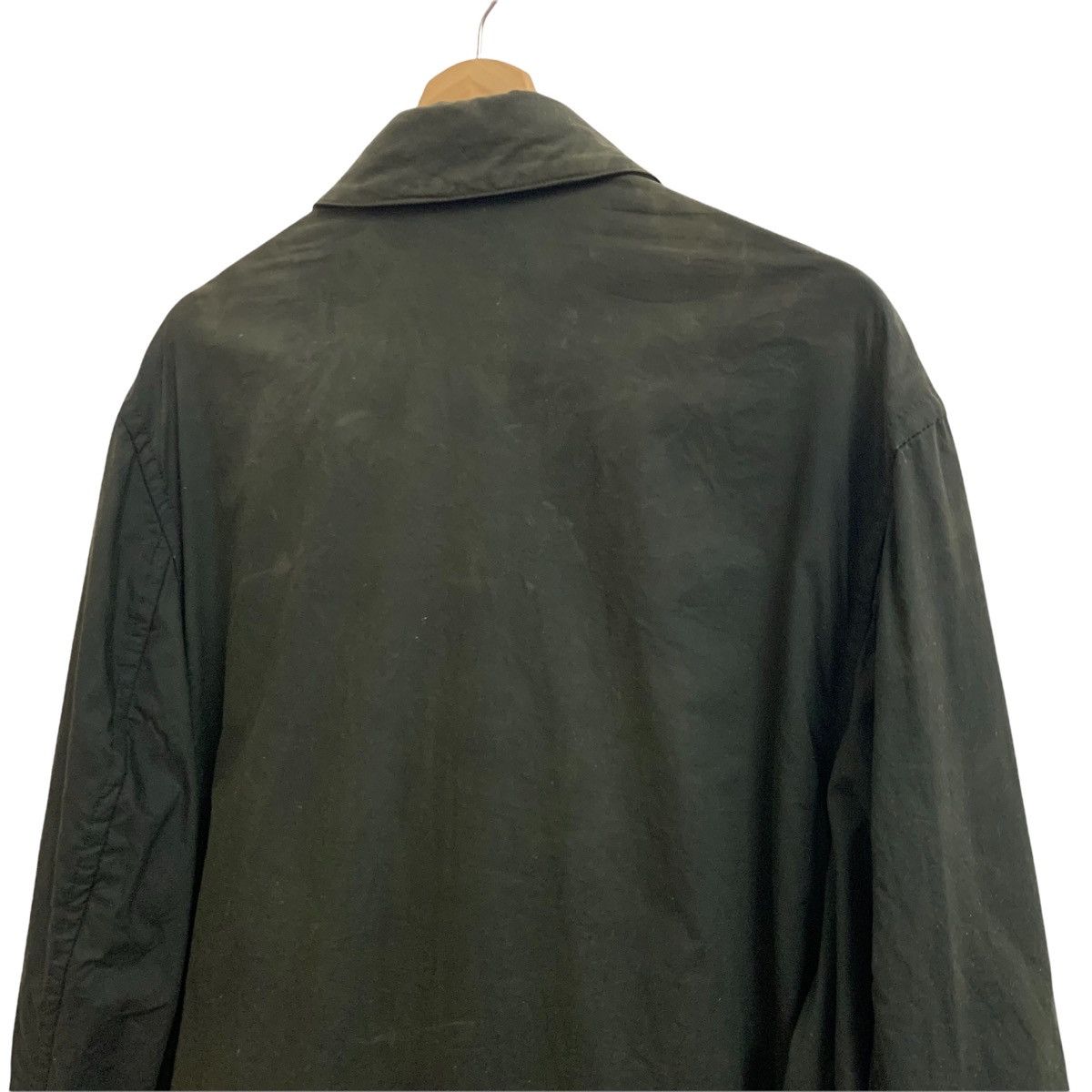 Hermes 🇫🇷Vintage HERMES Waxed Overcoat Size US L / EU 52-54 / 3 - 17 Thumbnail