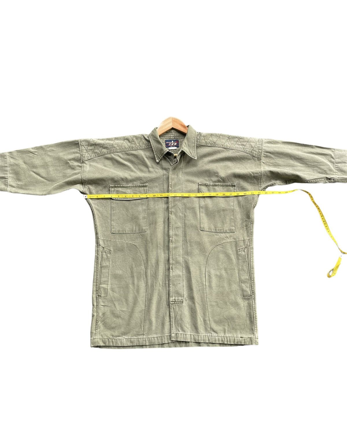 Japanese Brand Vintage Military Shirt Size US XL / EU 56 / 4 - 2 Thumbnail