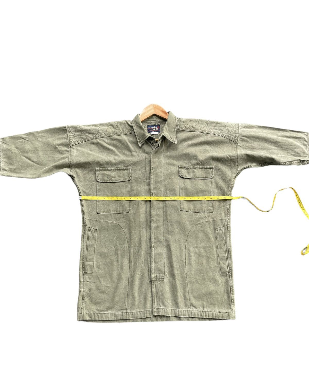 Japanese Brand Vintage Military Shirt Size US XL / EU 56 / 4 - 3 Thumbnail