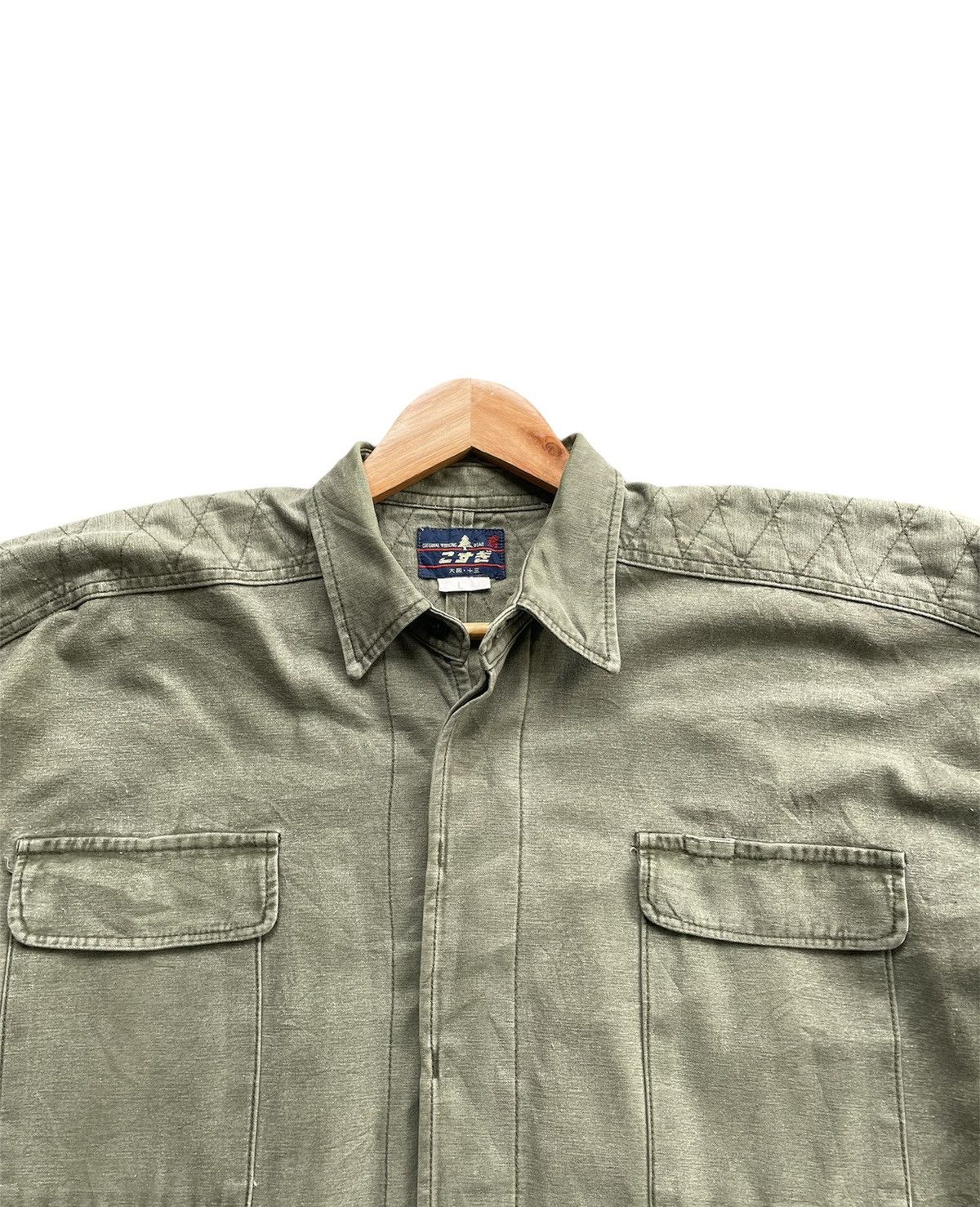 Japanese Brand Vintage Military Shirt Size US XL / EU 56 / 4 - 8 Thumbnail