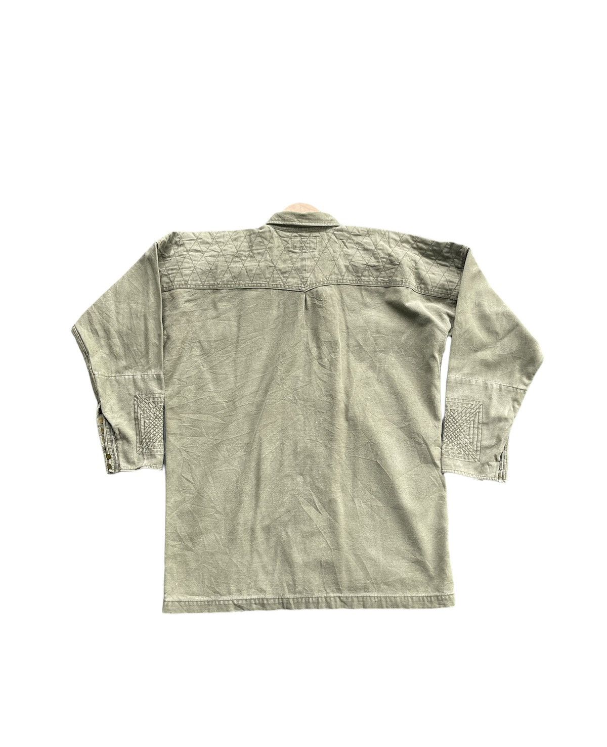 Japanese Brand Vintage Military Shirt Size US XL / EU 56 / 4 - 11 Thumbnail