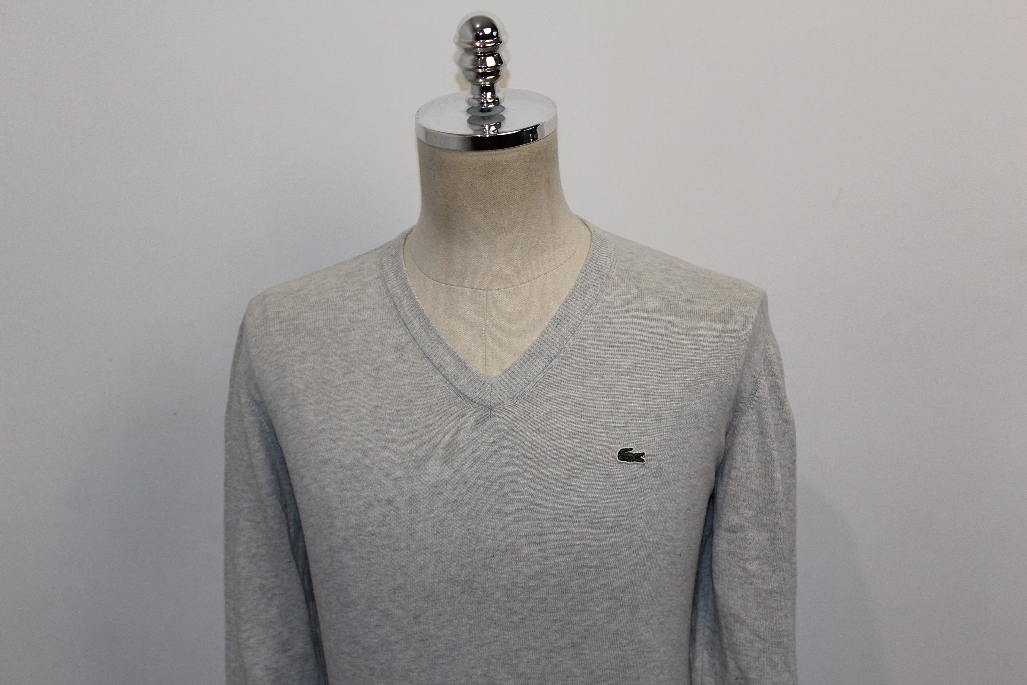 Lacoste LACOSTE V-Neck Jumper Size US S / EU 44-46 / 1 - 4 Thumbnail