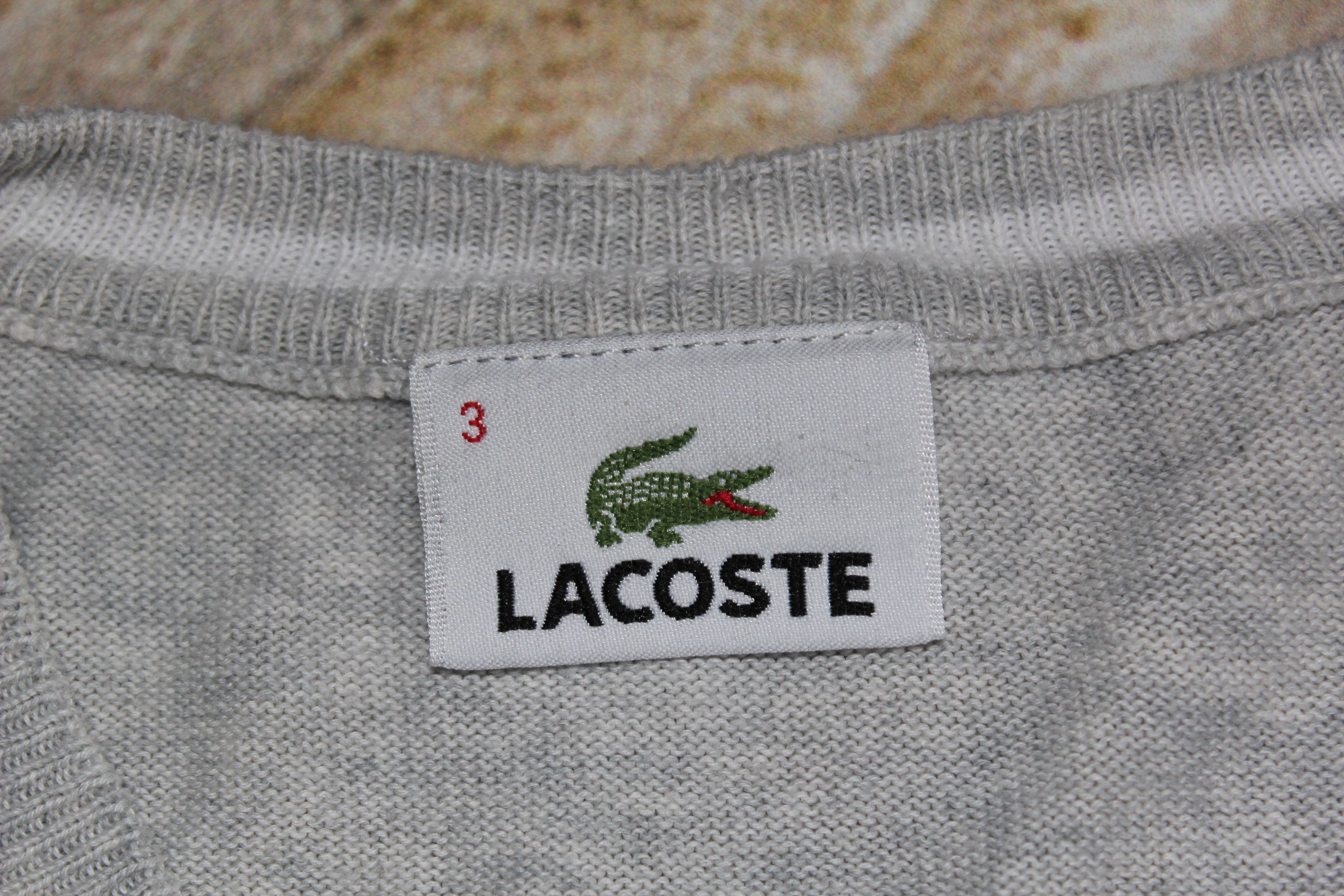 Lacoste LACOSTE V-Neck Jumper Size US S / EU 44-46 / 1 - 11 Thumbnail