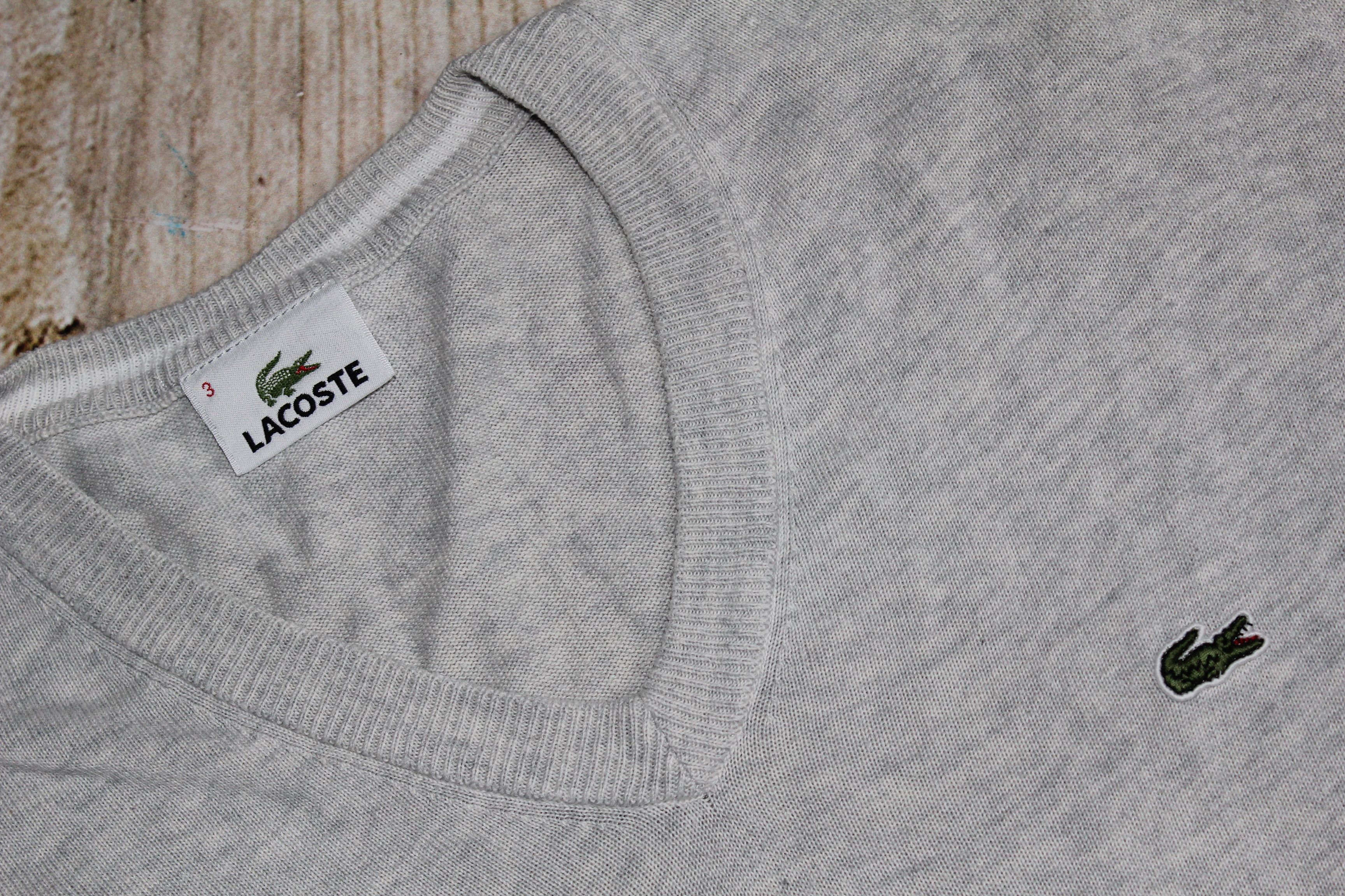 Lacoste LACOSTE V-Neck Jumper Size US S / EU 44-46 / 1 - 10 Thumbnail
