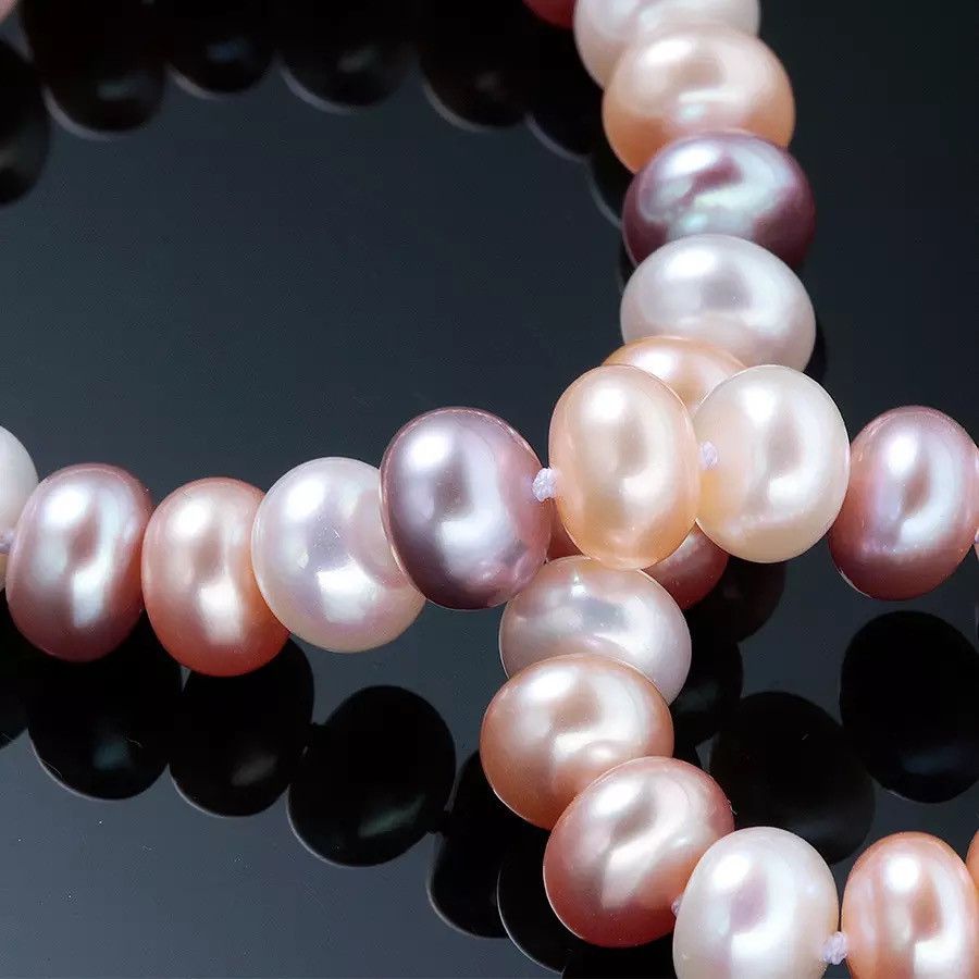 Jewelry Natural Freshwater Long Pearl Necklace Size ONE SIZE - 4 Thumbnail