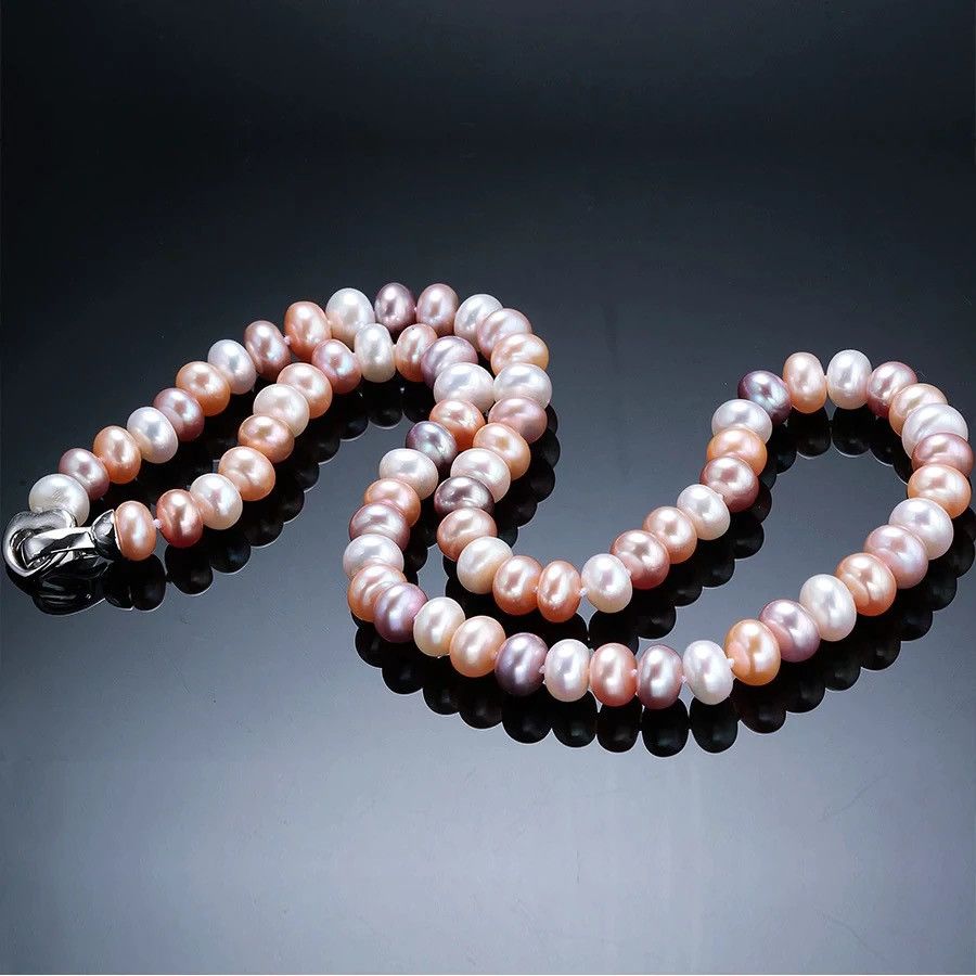 Jewelry Natural Freshwater Long Pearl Necklace Size ONE SIZE - 1 Thumbnail