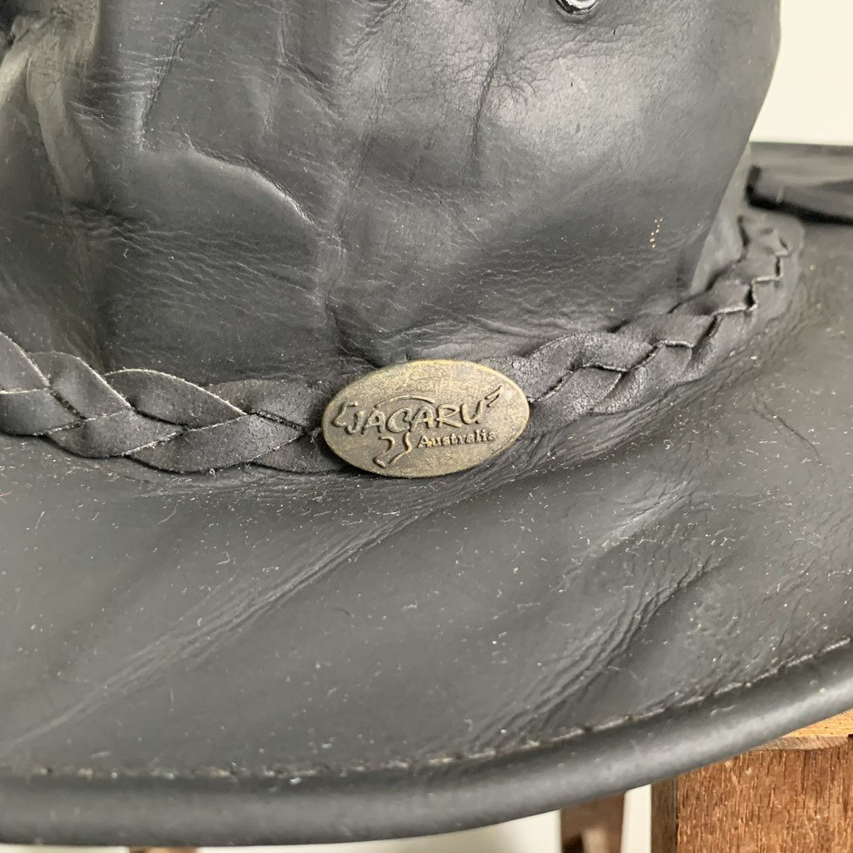 Cowboy Equipment Australia Leather Hat Bucket Hat Cap Size ONE SIZE - 2 Thumbnail