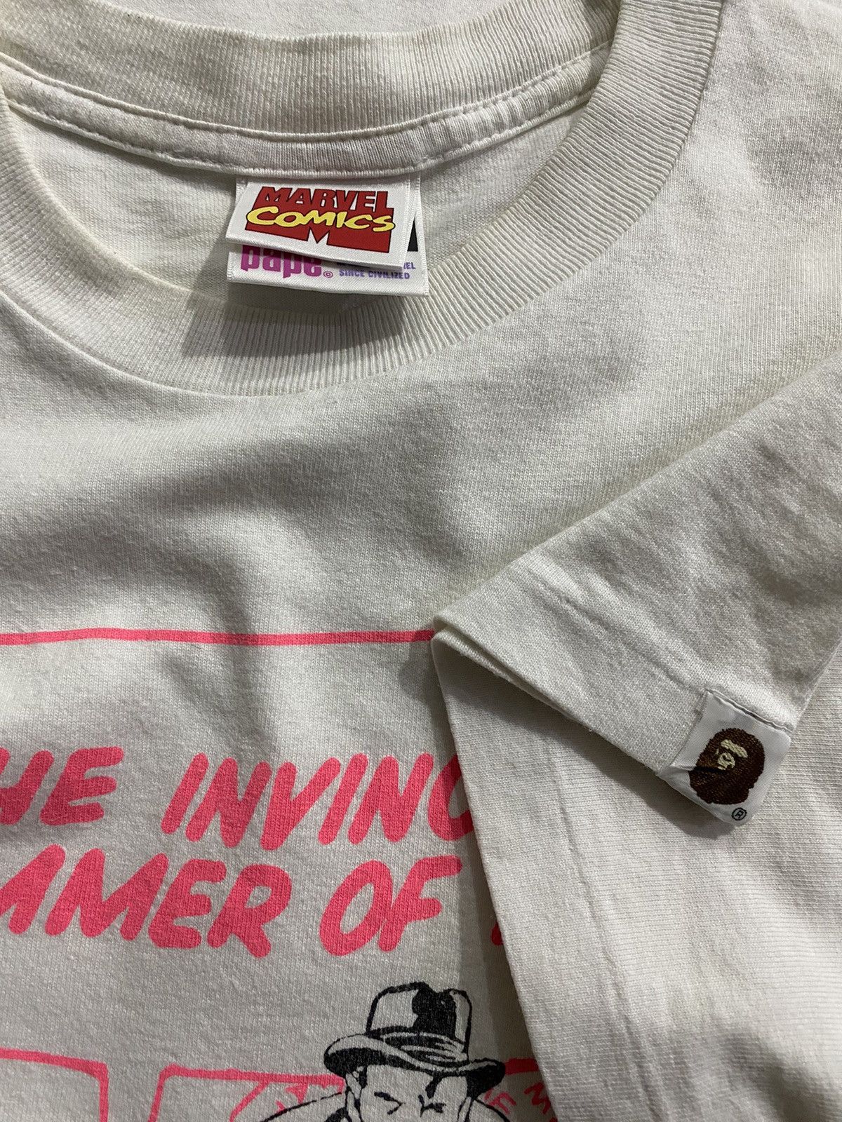 Bape × Marvel Comics Vintage Bape x Marvel Comics tshirt Size US M / EU 48-50 / 2 - 5 Thumbnail