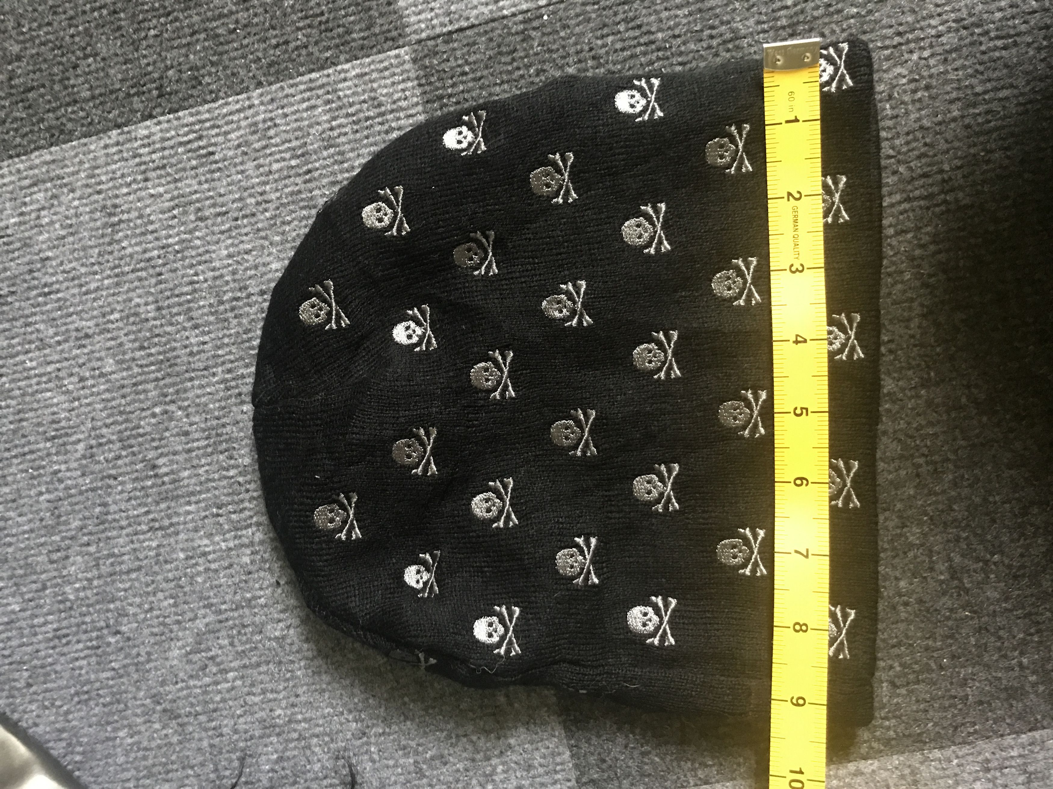 Seditionaries BSC103 Full Skull Embroidery Beanie Size ONE SIZE - 9 Thumbnail