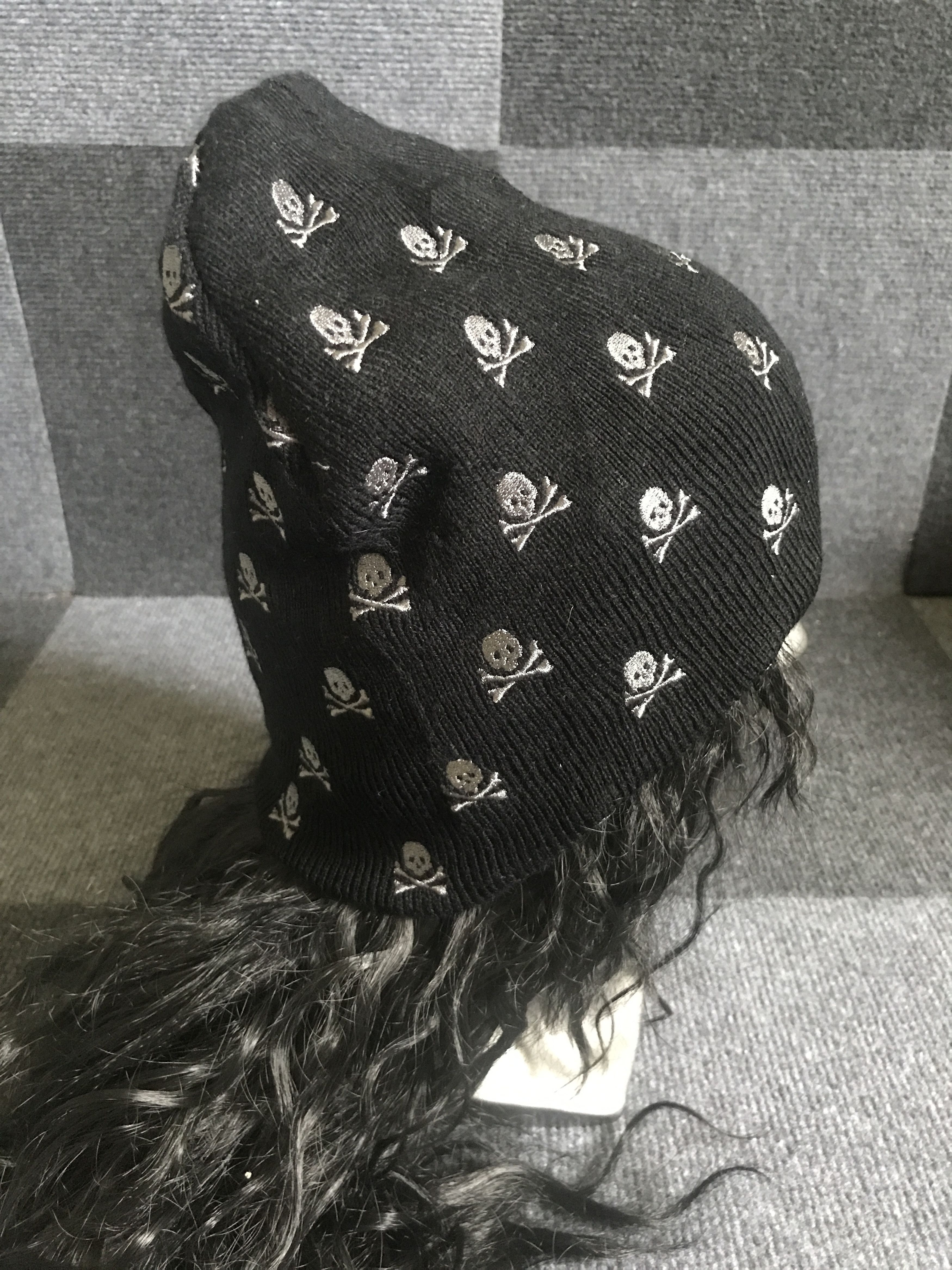 Seditionaries BSC103 Full Skull Embroidery Beanie Size ONE SIZE - 5 Thumbnail