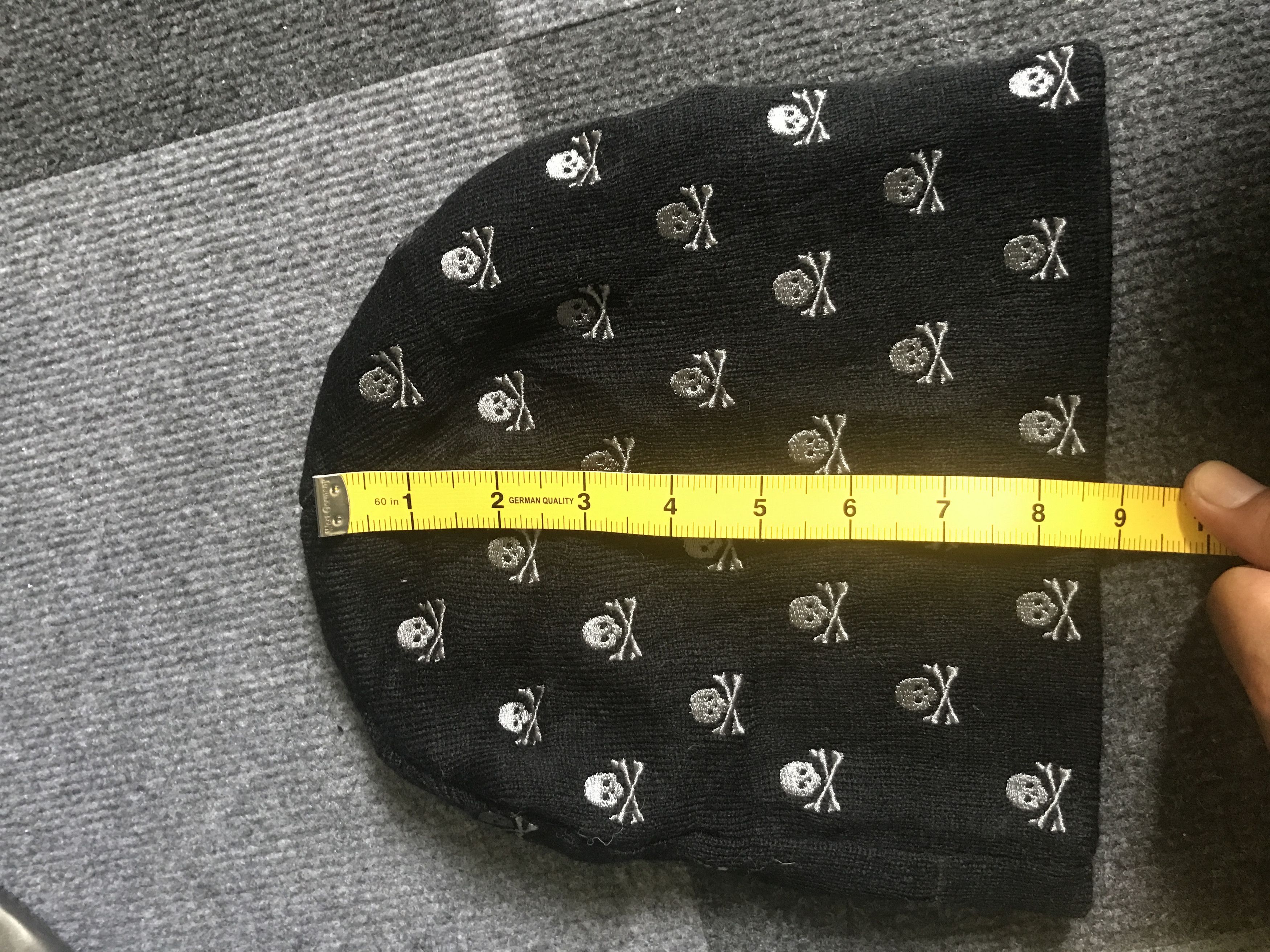 Seditionaries BSC103 Full Skull Embroidery Beanie Size ONE SIZE - 10 Thumbnail