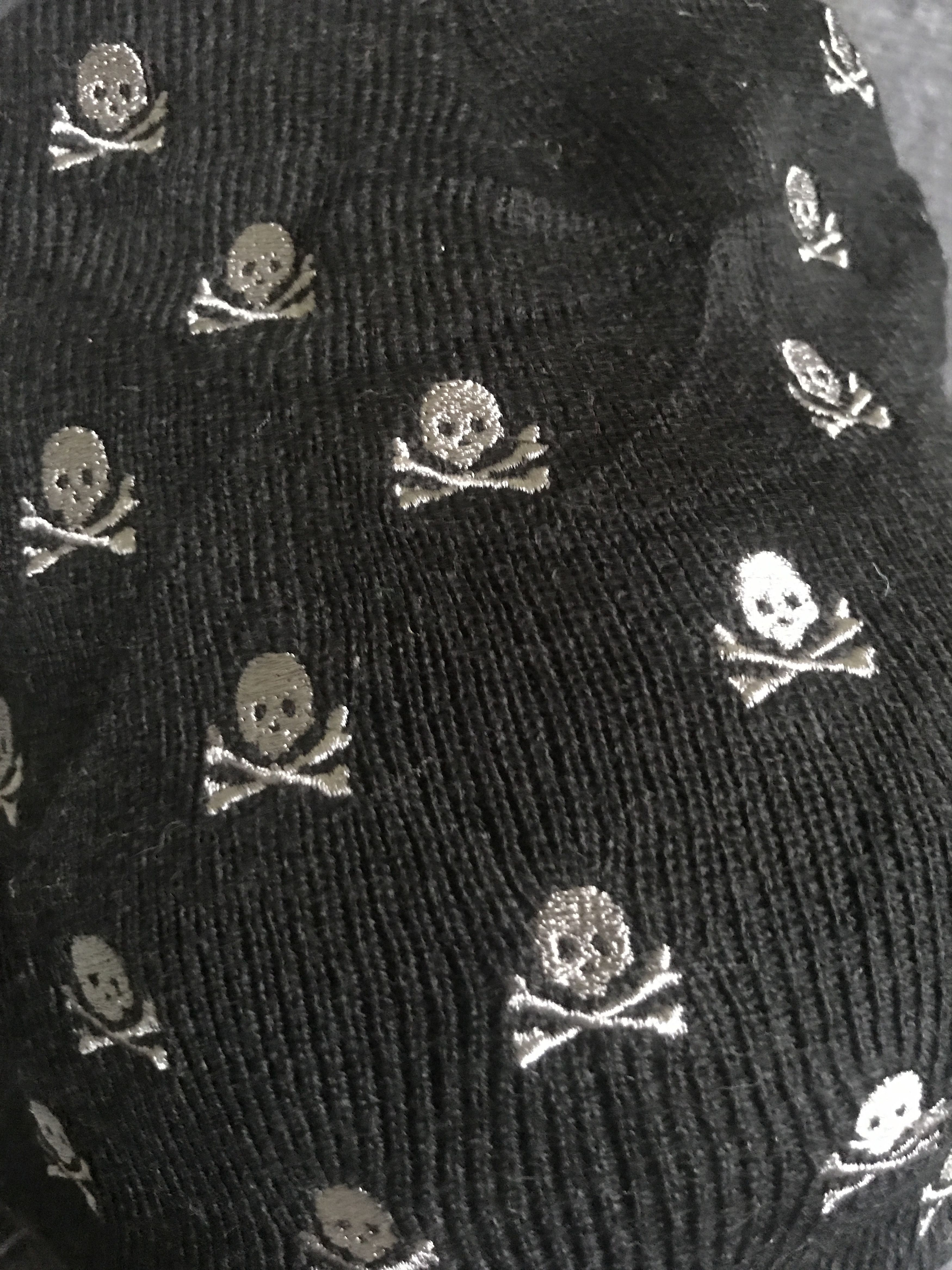 Seditionaries BSC103 Full Skull Embroidery Beanie Size ONE SIZE - 6 Thumbnail