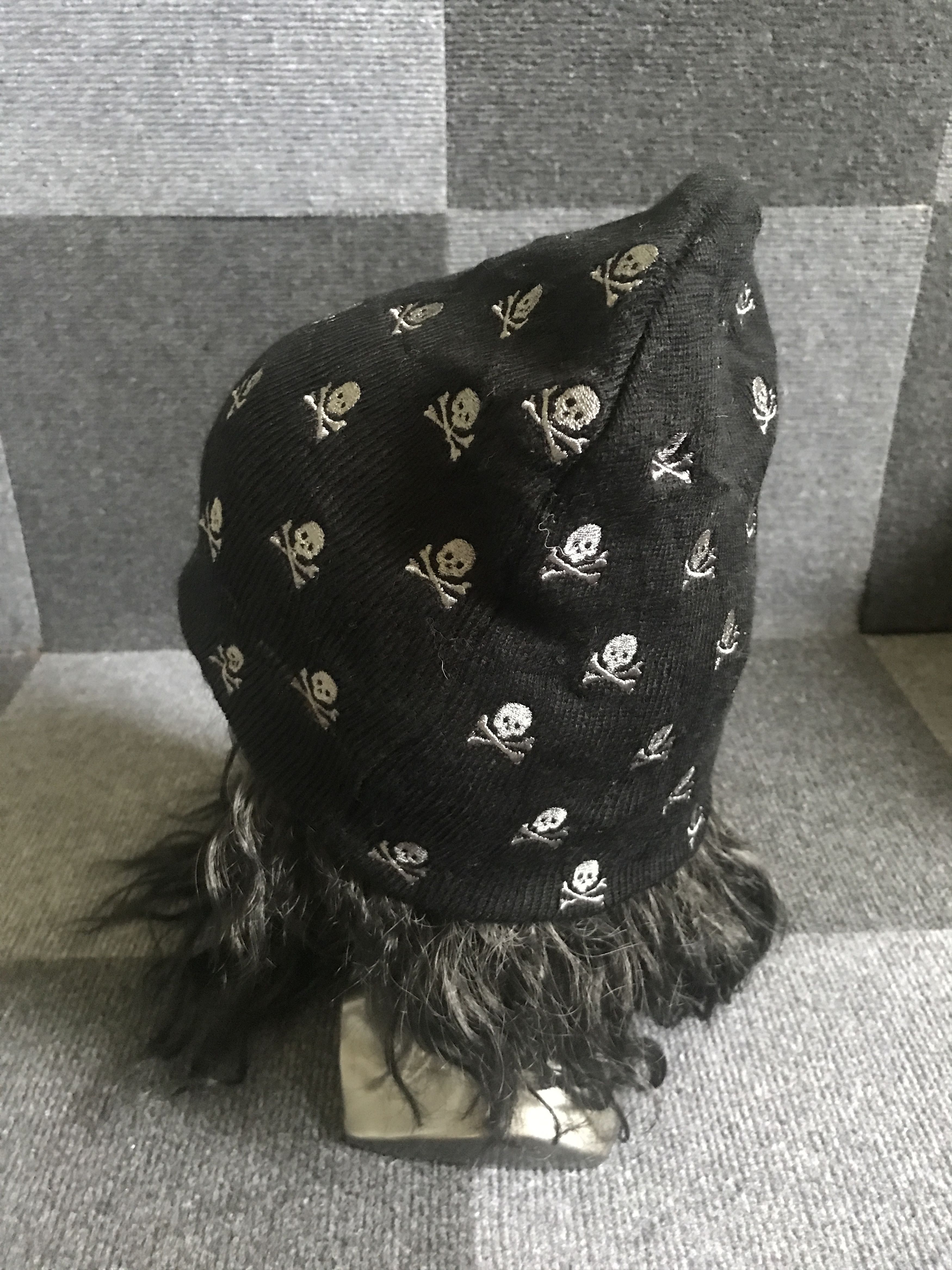 Seditionaries BSC103 Full Skull Embroidery Beanie Size ONE SIZE - 3 Thumbnail