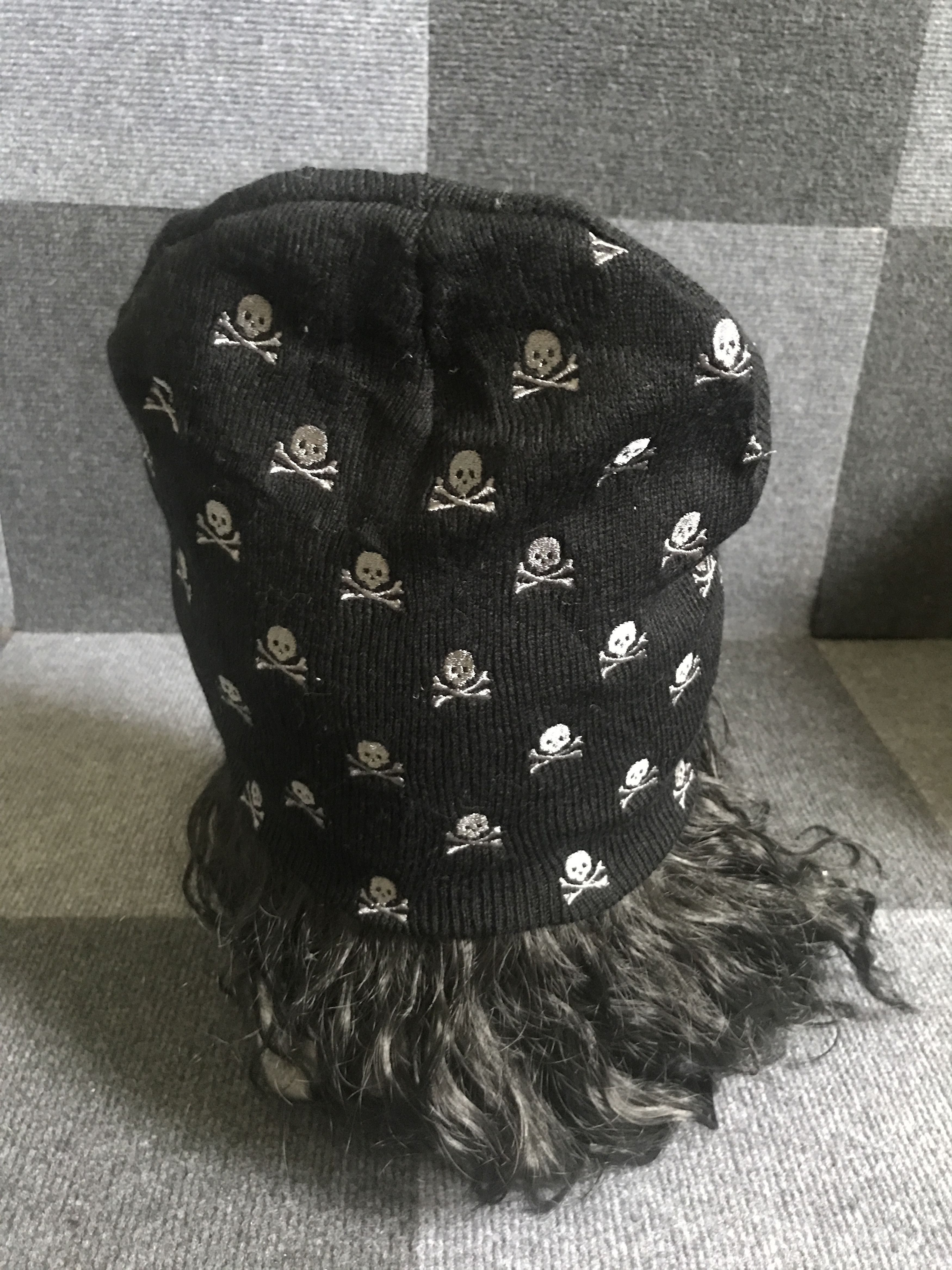 Seditionaries BSC103 Full Skull Embroidery Beanie Size ONE SIZE - 4 Thumbnail