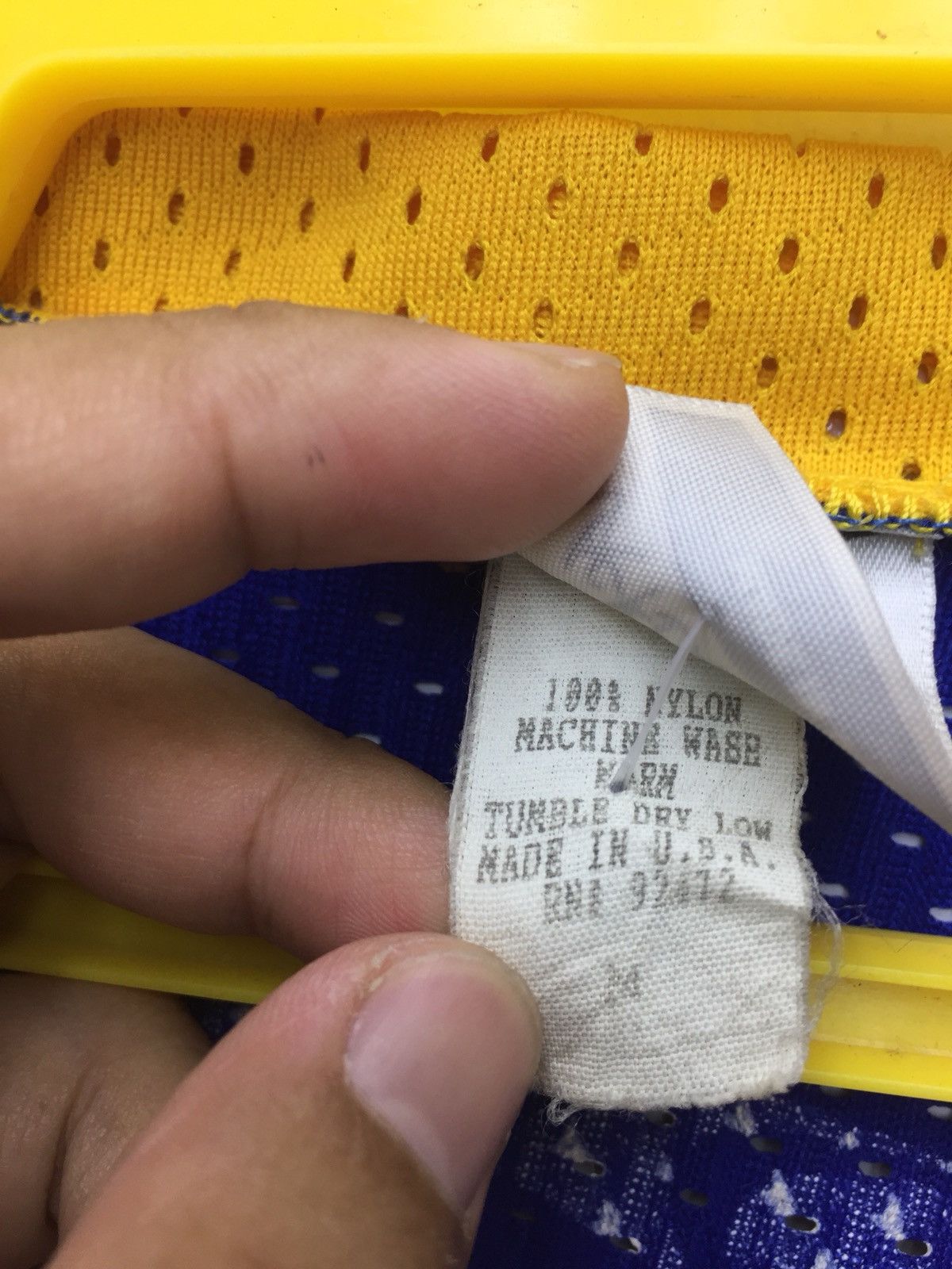 Vintage Vintage Hockey Ice Jersey B Logo Lightning Nylon Made In Usa Size US M / EU 48-50 / 2 - 6 Thumbnail