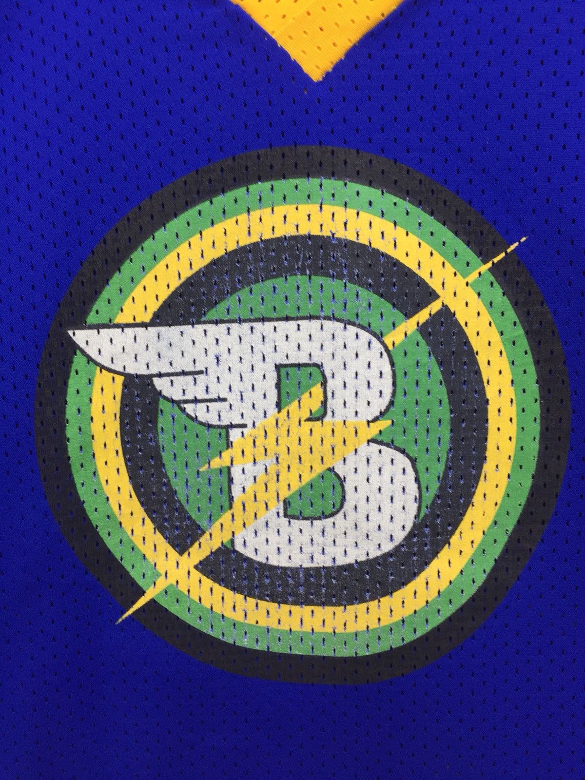 Vintage Vintage Hockey Ice Jersey B Logo Lightning Nylon Made In Usa Size US M / EU 48-50 / 2 - 4 Thumbnail