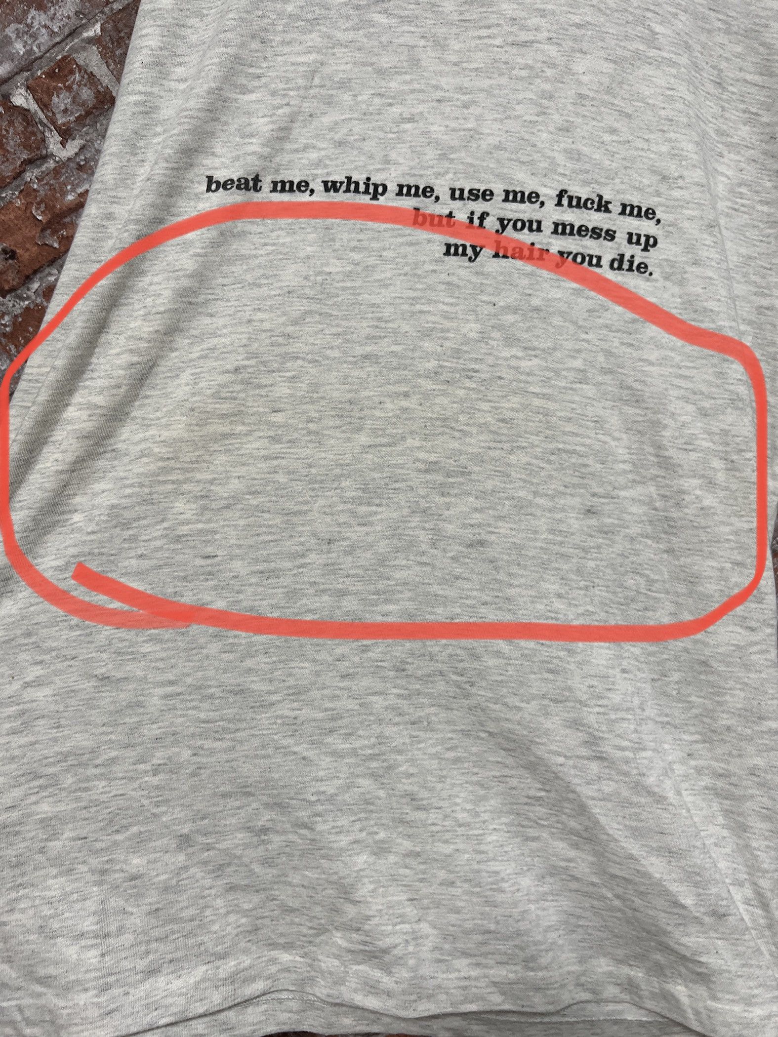 Vintage Vintage 90s Beat Me Whip Me Use Me F*ck Me Humor T-shirt Size US XL / EU 56 / 4 - 9 Thumbnail