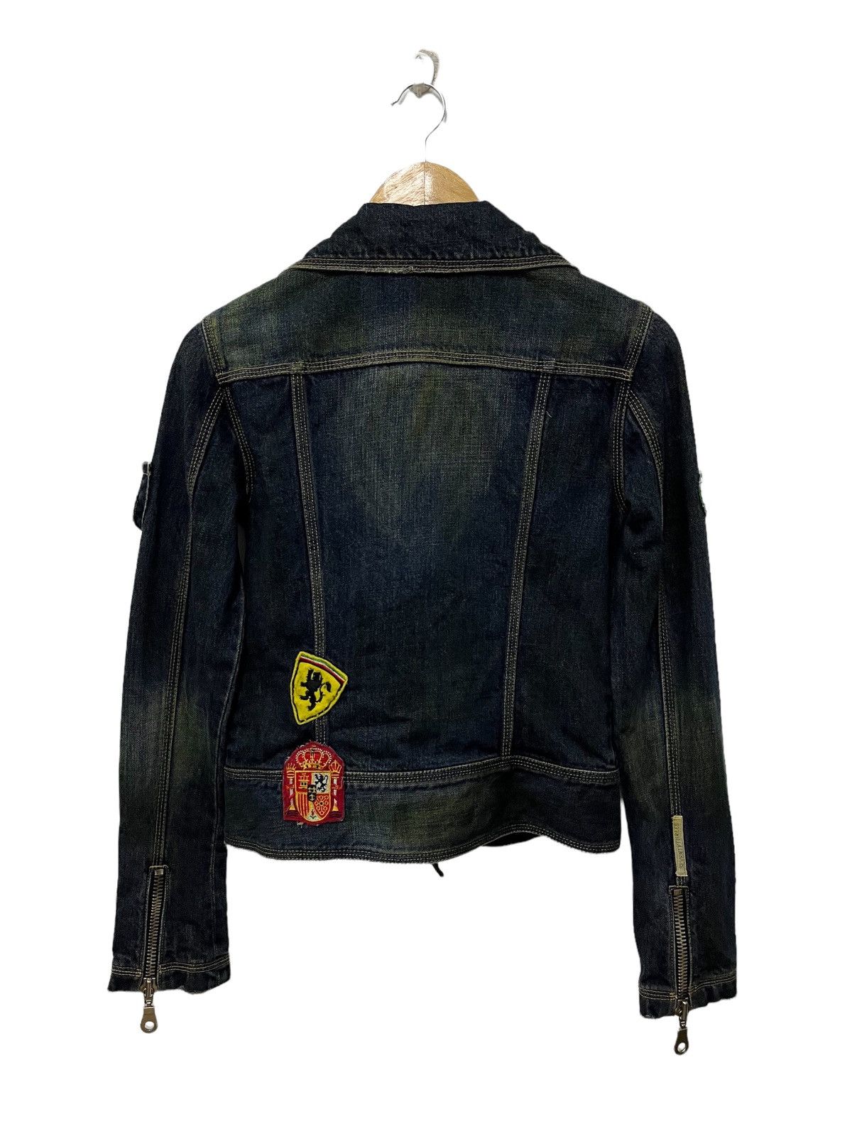 Japanese Brand × Seditionaries Seditionaries zipper denim trucker Size S / US 4 / IT 40 - 6 Thumbnail