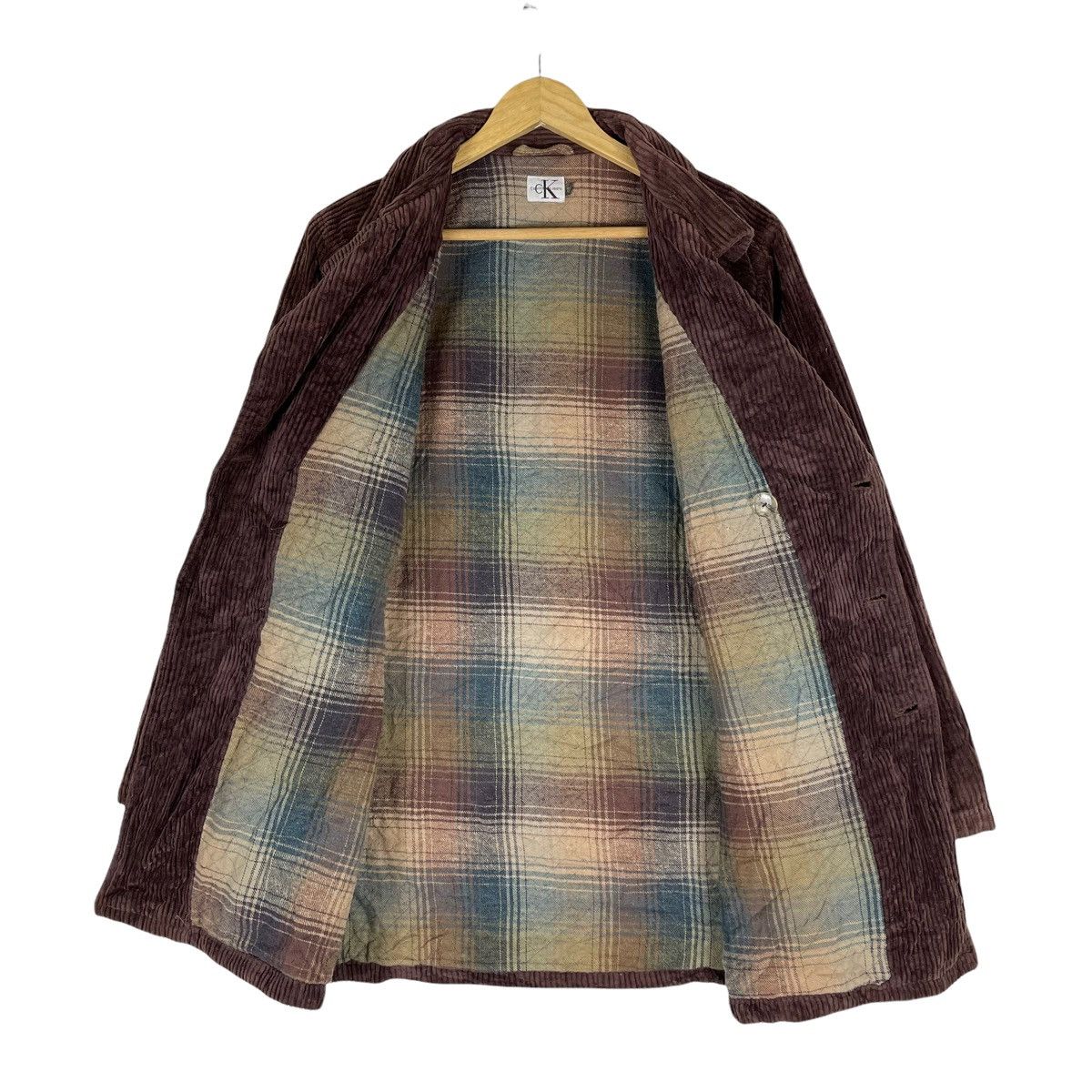 Calvin Klein × Calvin Klein 205W39NYC 🌟CALVIN KLEIN Corduroy Double Breasted Button Jacket Size US S / EU 44-46 / 1 - 7 Thumbnail