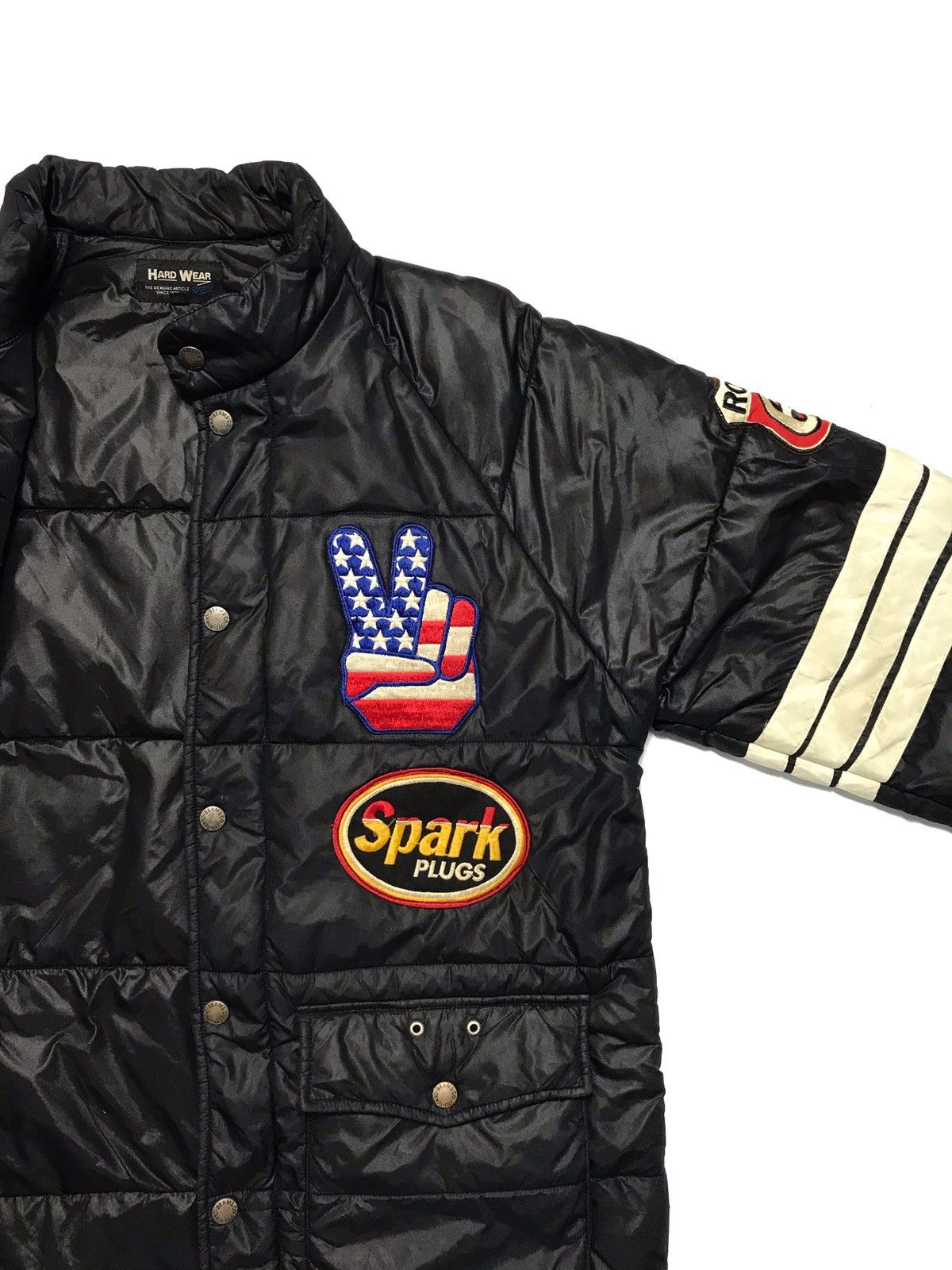 Beams Plus × Japanese Brand × Vintage Vintage Beam puffer Patched Down Jacket Size US M / EU 48-50 / 2 - 4 Thumbnail