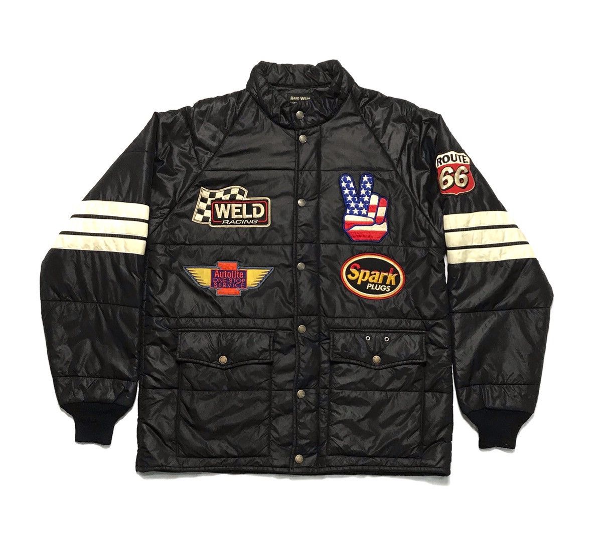 Beams Plus × Japanese Brand × Vintage Vintage Beam puffer Patched Down Jacket Size US M / EU 48-50 / 2 - 1 Thumbnail
