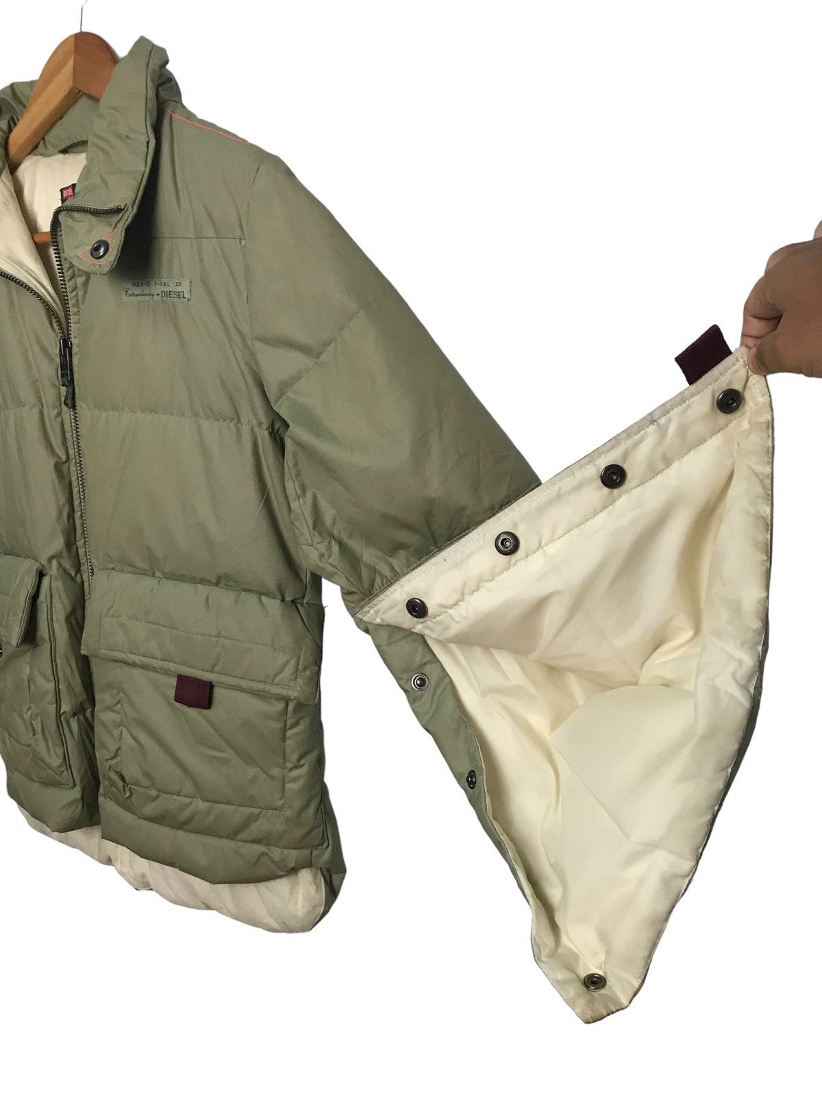 Diesel Diesel Puffer Down Jacket Size S / US 4 / IT 40 - 4 Thumbnail
