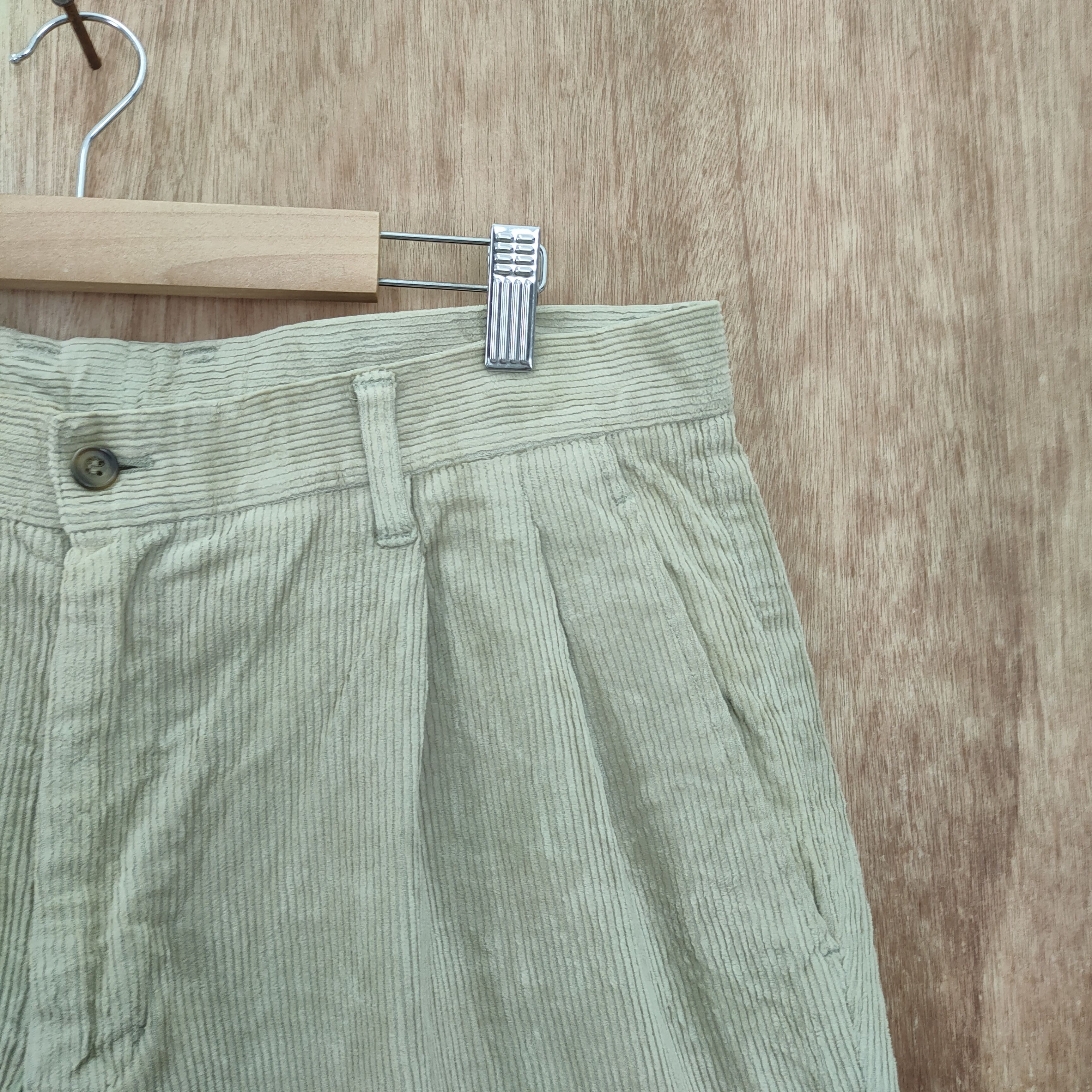 Vintage VINTAGE CARDUROY FADED PANTS TROUSERS Size US 34 / EU 50 - 6 Thumbnail