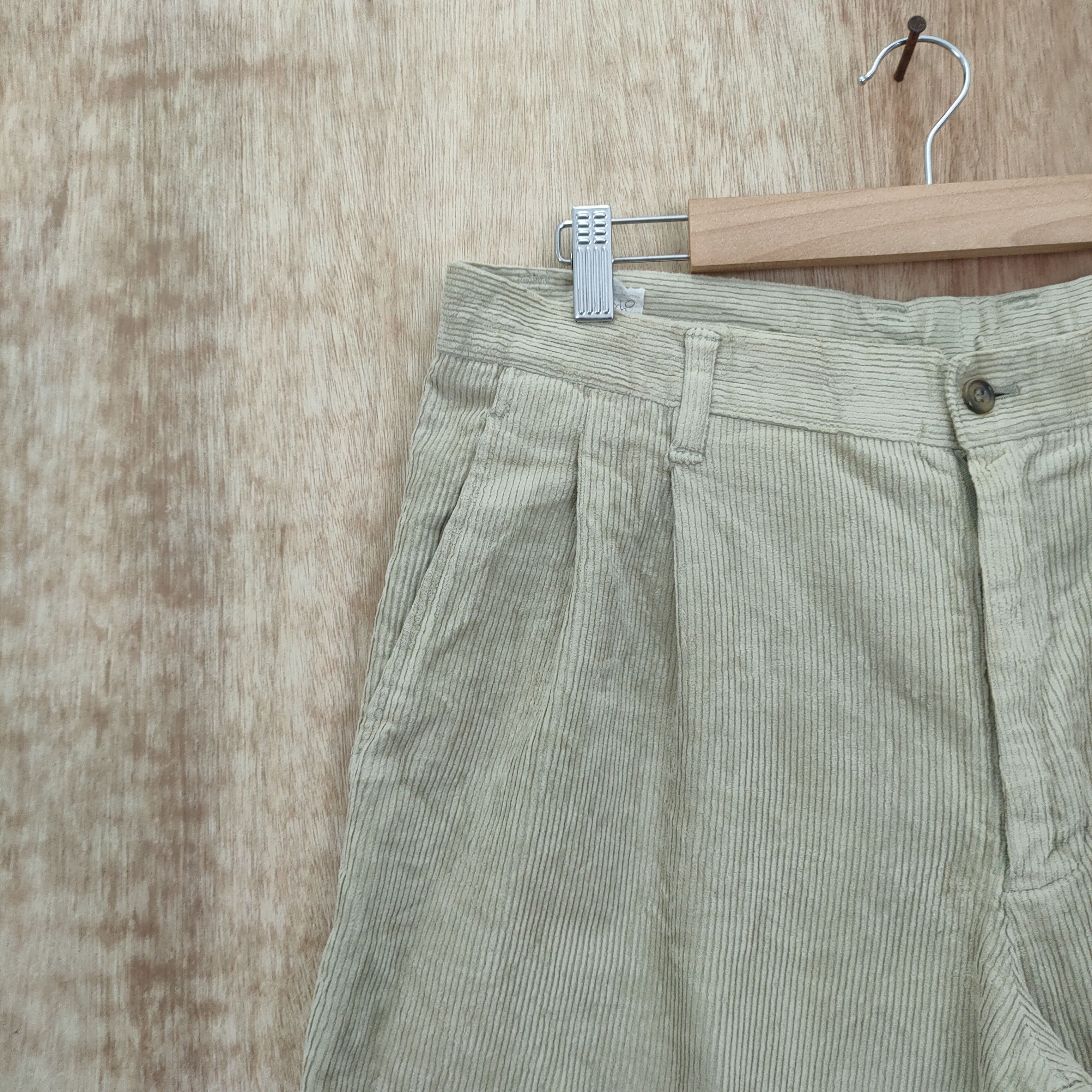 Vintage VINTAGE CARDUROY FADED PANTS TROUSERS Size US 34 / EU 50 - 7 Thumbnail