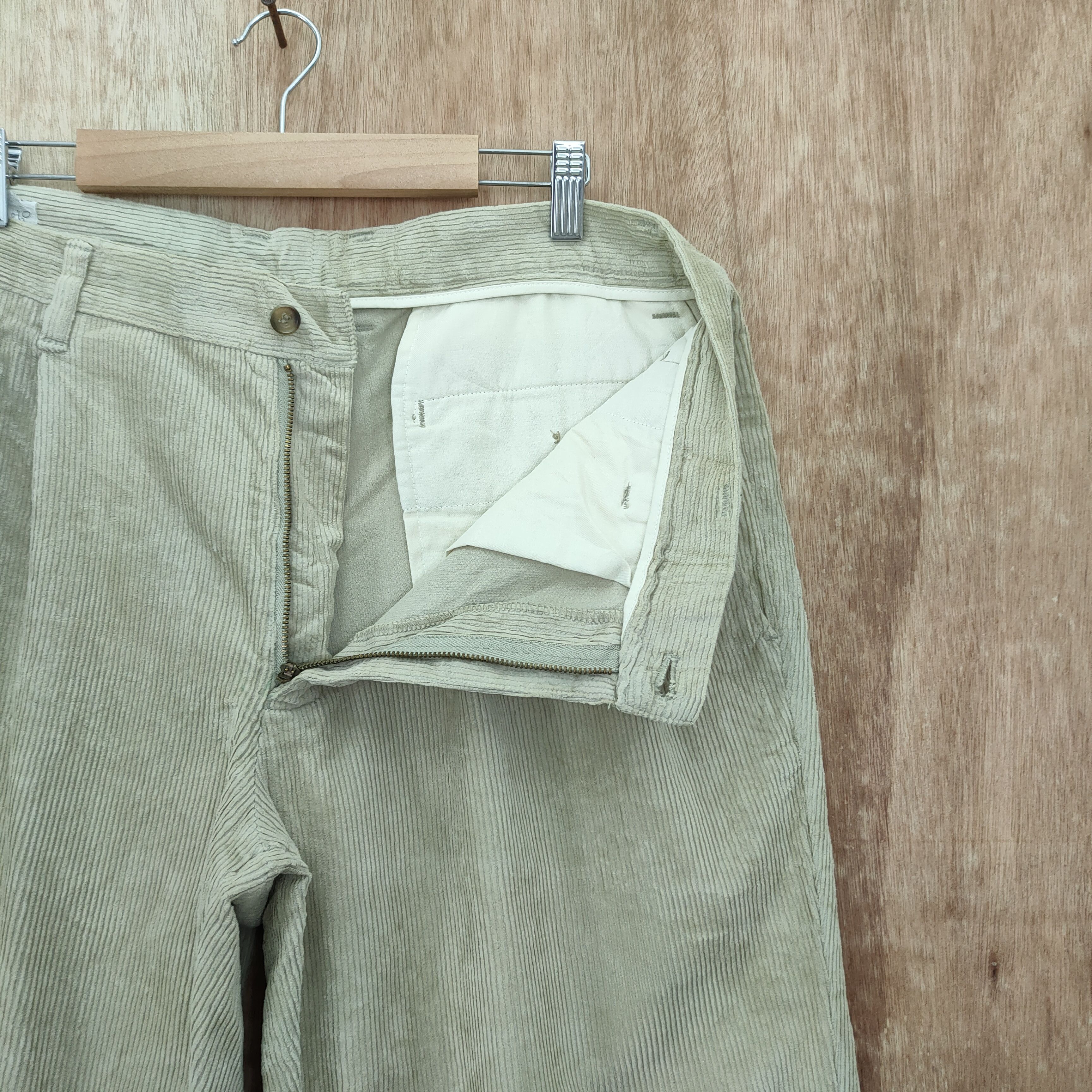 Vintage VINTAGE CARDUROY FADED PANTS TROUSERS Size US 34 / EU 50 - 4 Thumbnail