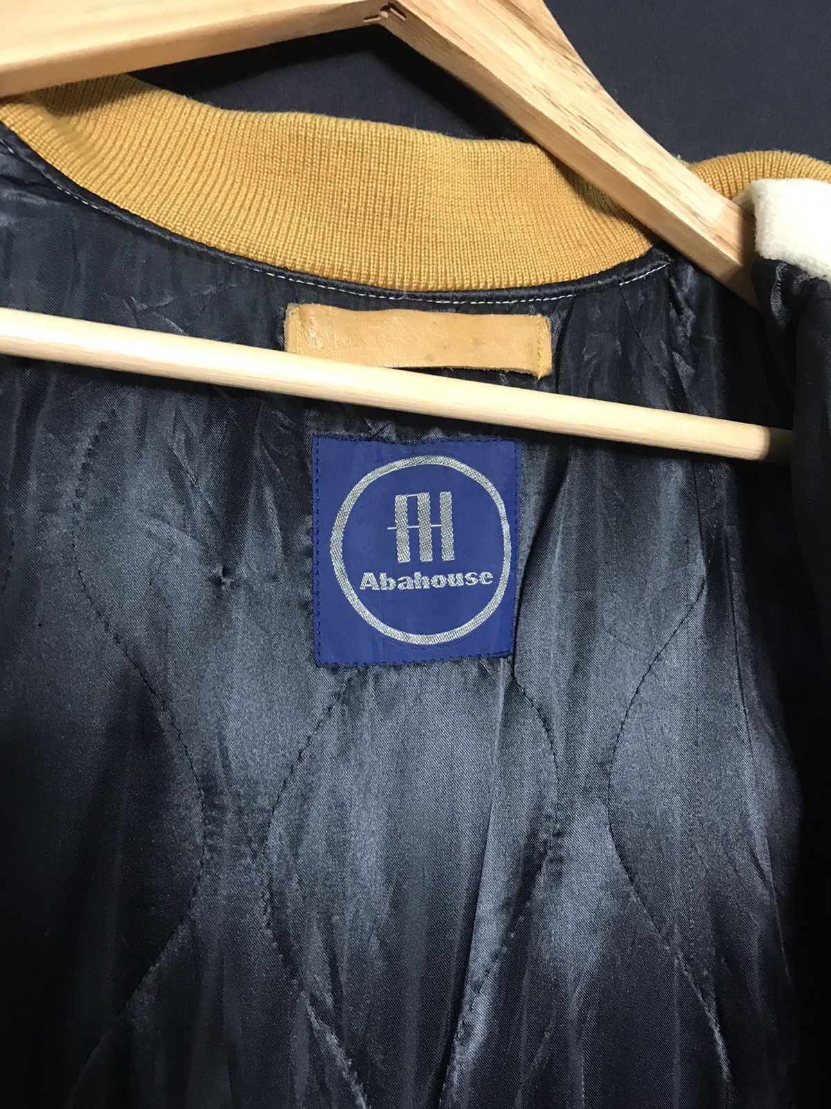 Japanese Brand × Vintage Abah House Embroidery Sleeve Leather Jacket Size US M / EU 48-50 / 2 - 12 Thumbnail