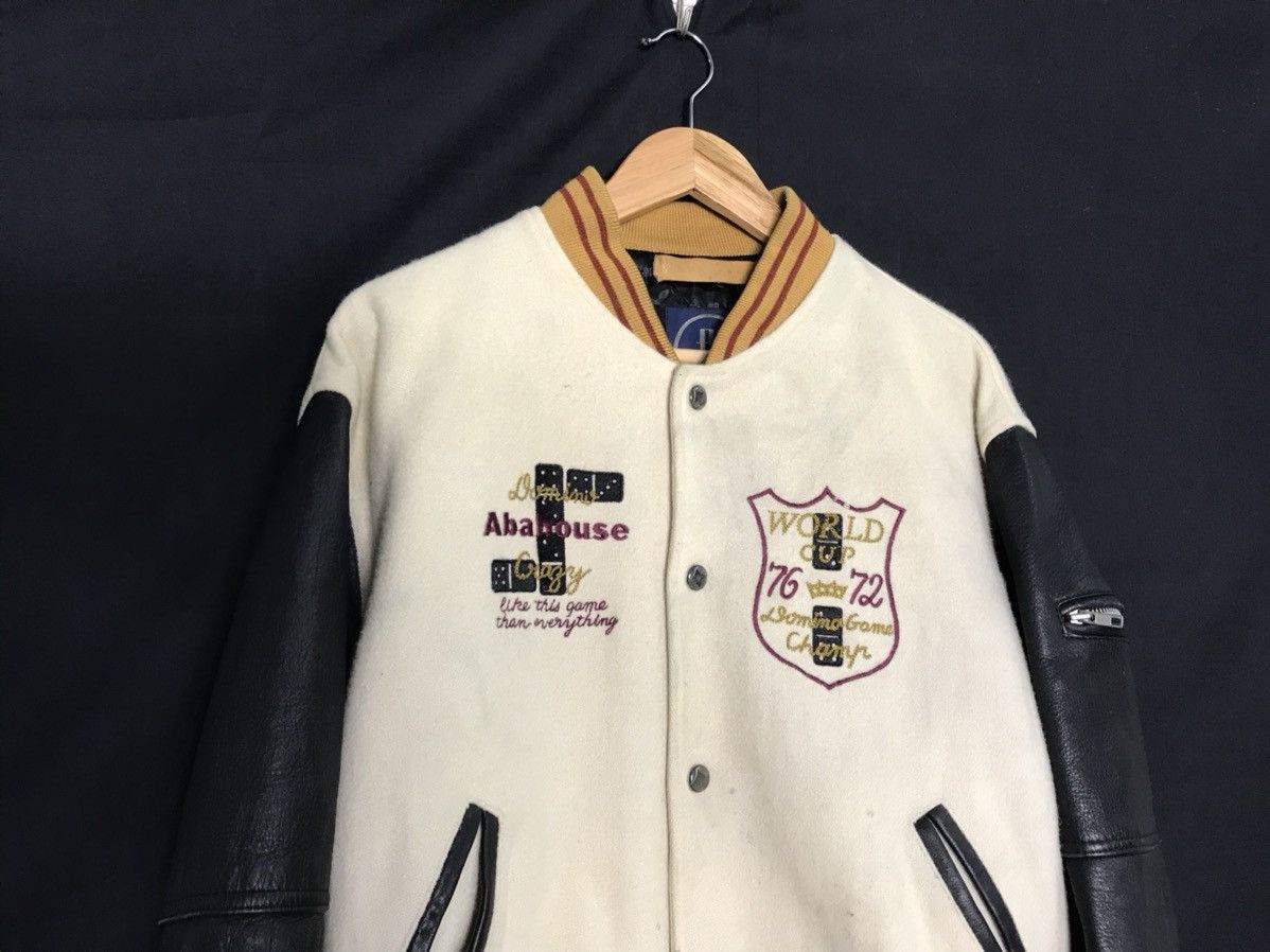 Japanese Brand × Vintage Abah House Embroidery Sleeve Leather Jacket Size US M / EU 48-50 / 2 - 7 Thumbnail