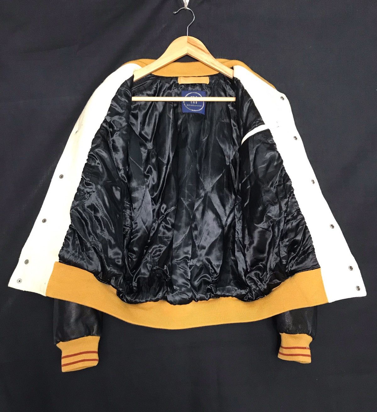 Japanese Brand × Vintage Abah House Embroidery Sleeve Leather Jacket Size US M / EU 48-50 / 2 - 11 Thumbnail
