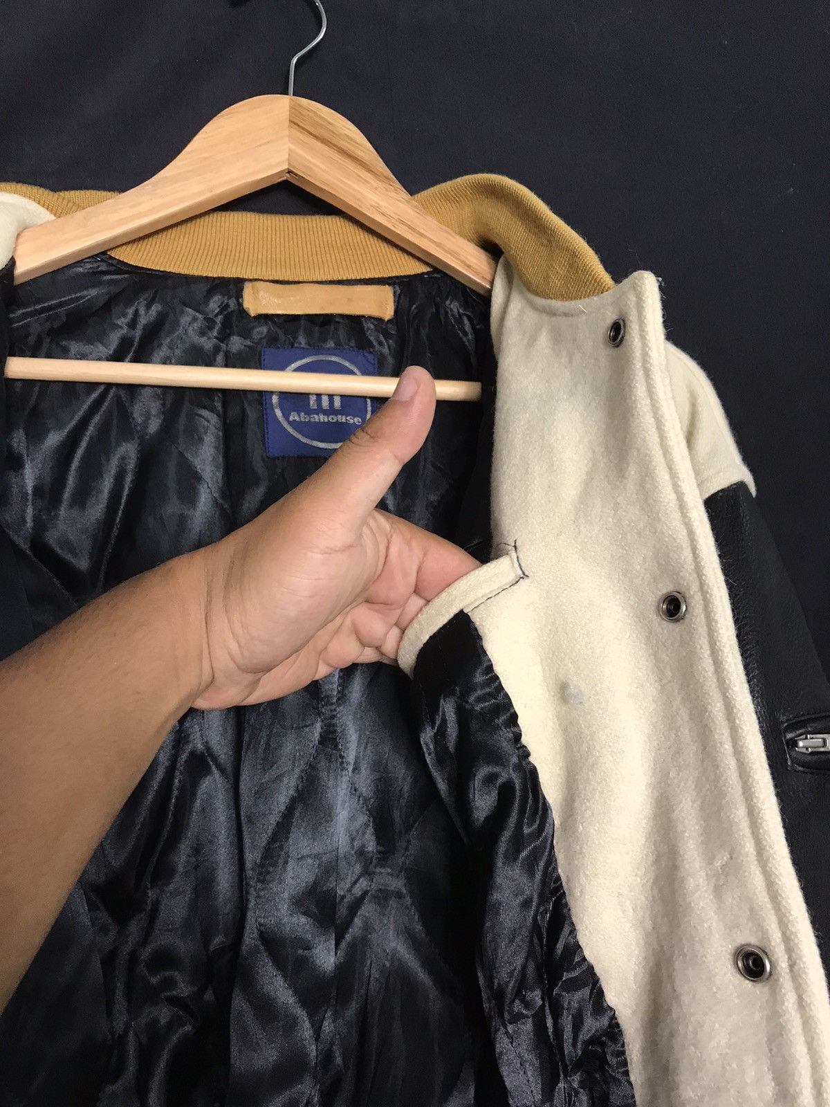 Japanese Brand × Vintage Abah House Embroidery Sleeve Leather Jacket Size US M / EU 48-50 / 2 - 13 Thumbnail
