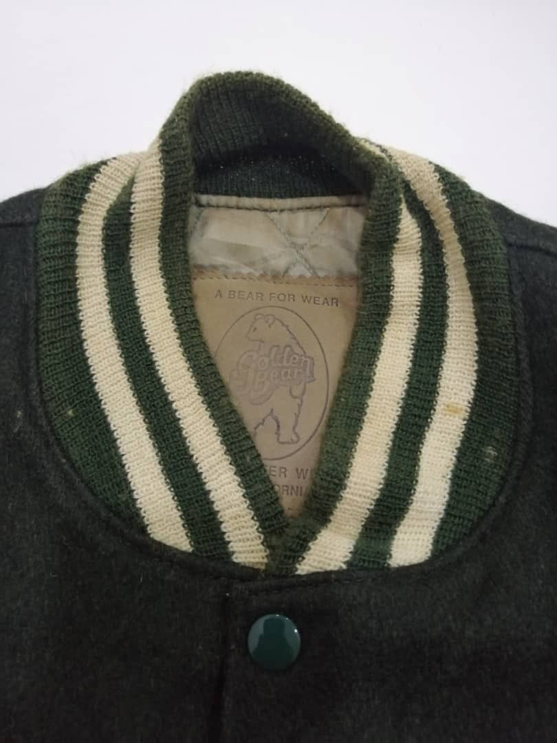 Golden Bear RARE🔥Vintage Golden Bear Varsity Jacket 80's Size US M / EU 48-50 / 2 - 6 Thumbnail