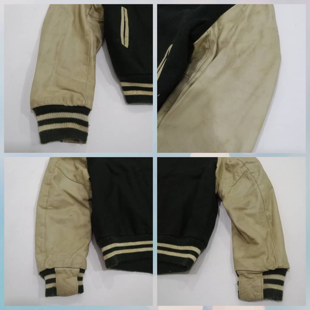 Golden Bear RARE🔥Vintage Golden Bear Varsity Jacket 80's Size US M / EU 48-50 / 2 - 3 Thumbnail
